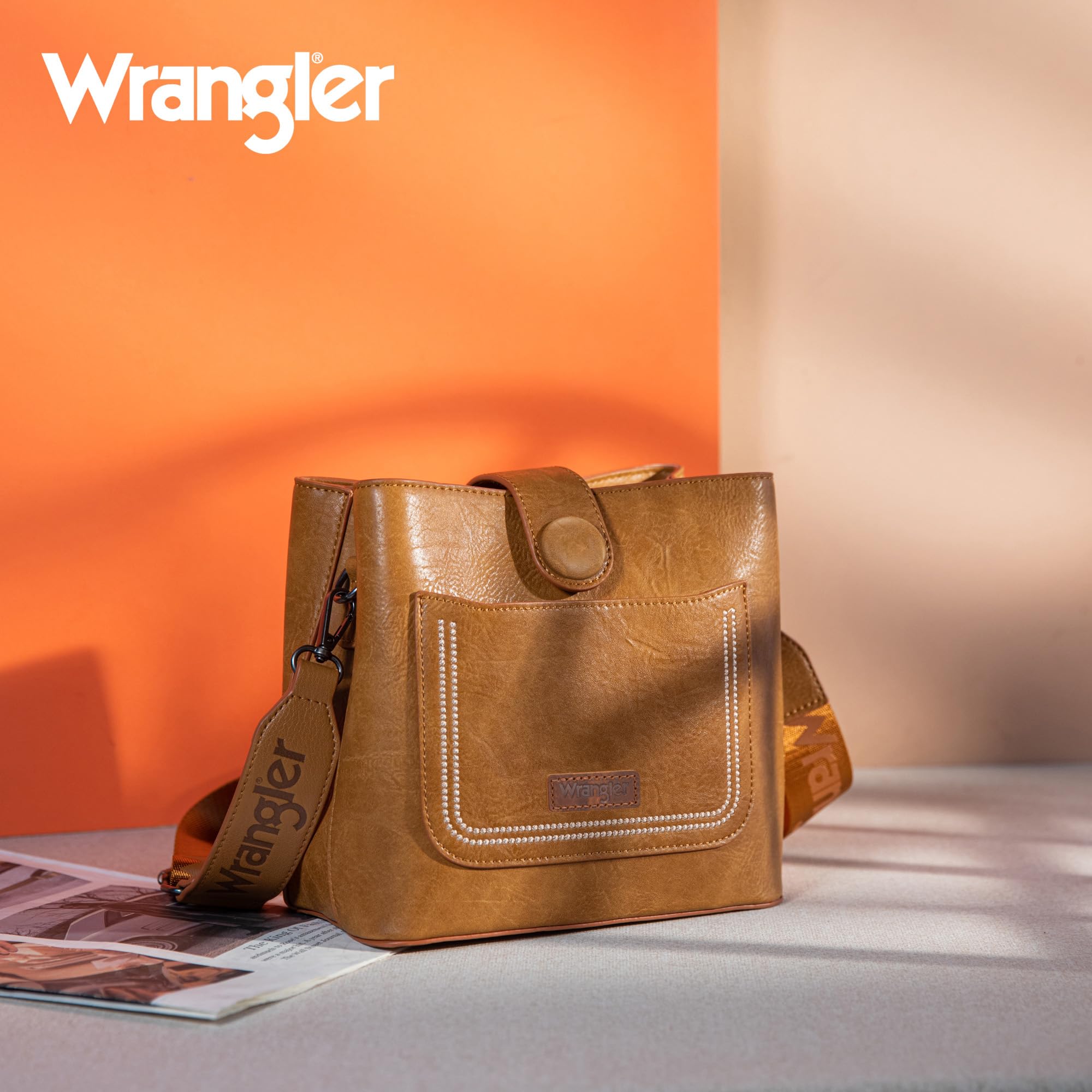Wrangler Women's Crossbody Purse - Stylish Handbag & Shoulder Bag for Everyday Use, Travel & Shopping | Fashionable & Functional Accessory