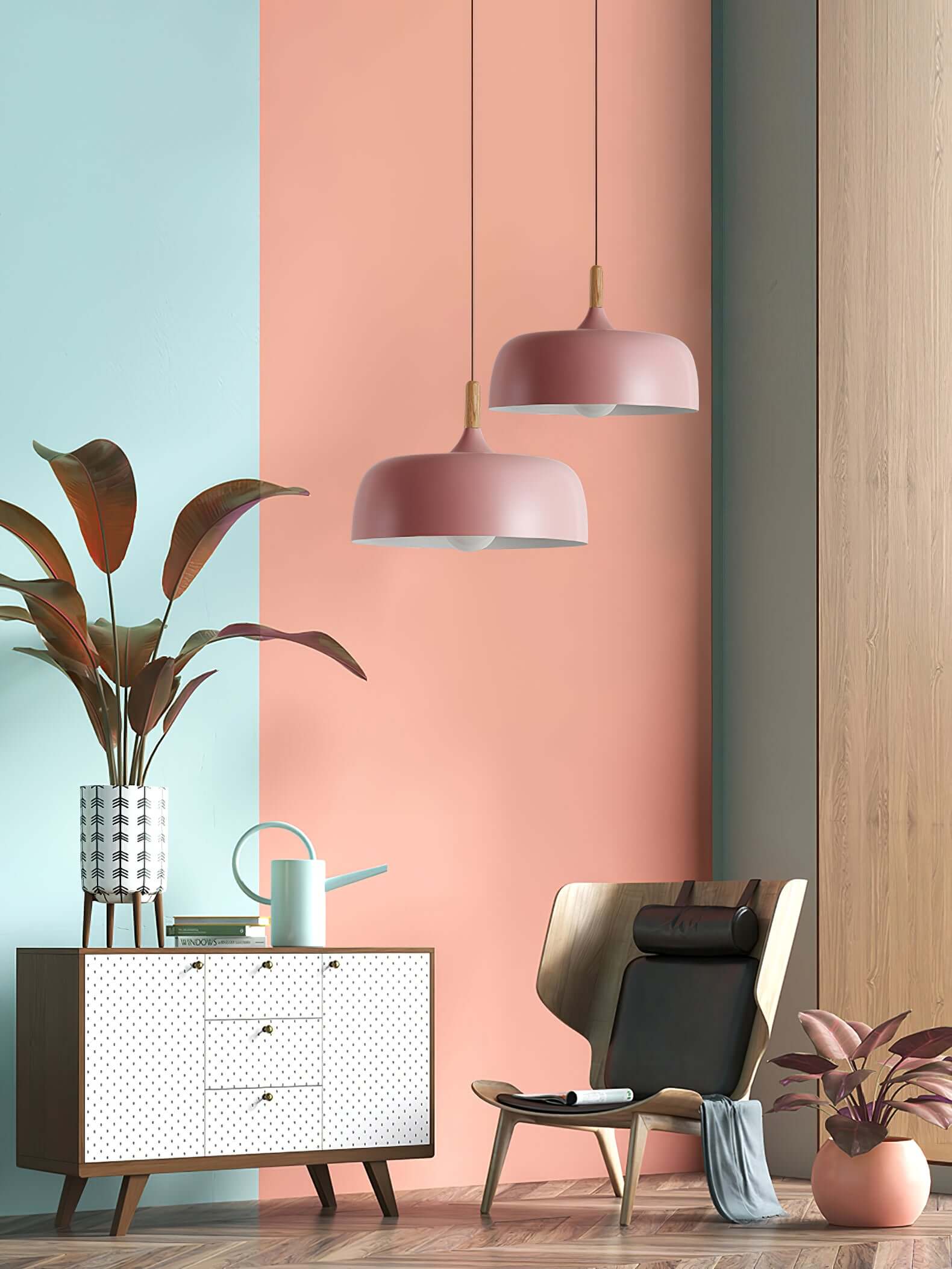 Stylish Acorn Pendant Light Fixture - Modern Hanging Ceiling Lamp for Kitchen Island, Dining Room & Bedroom Decor