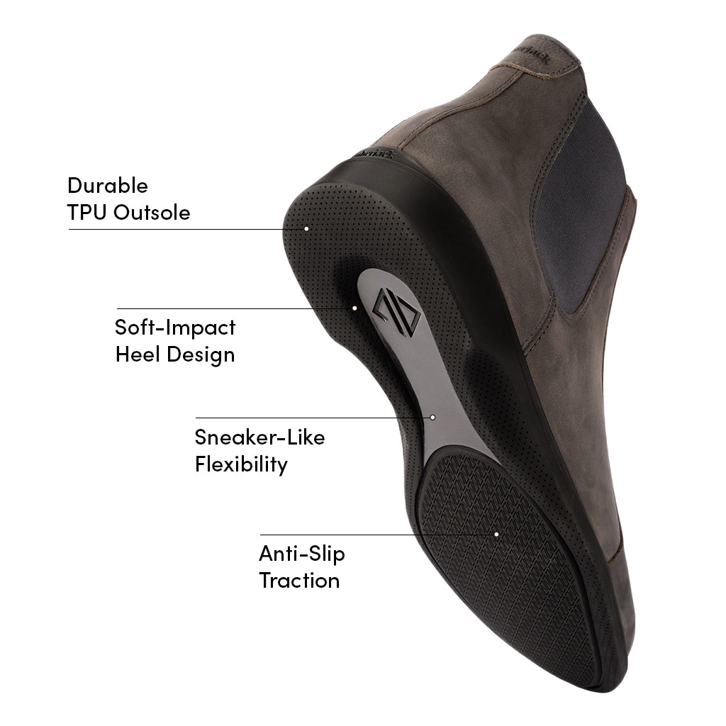 Premium Chelsea Steel Toe Work Boots - Durable & Comfortable Safety Shoes for Construction, Warehouse & Outdoor Work