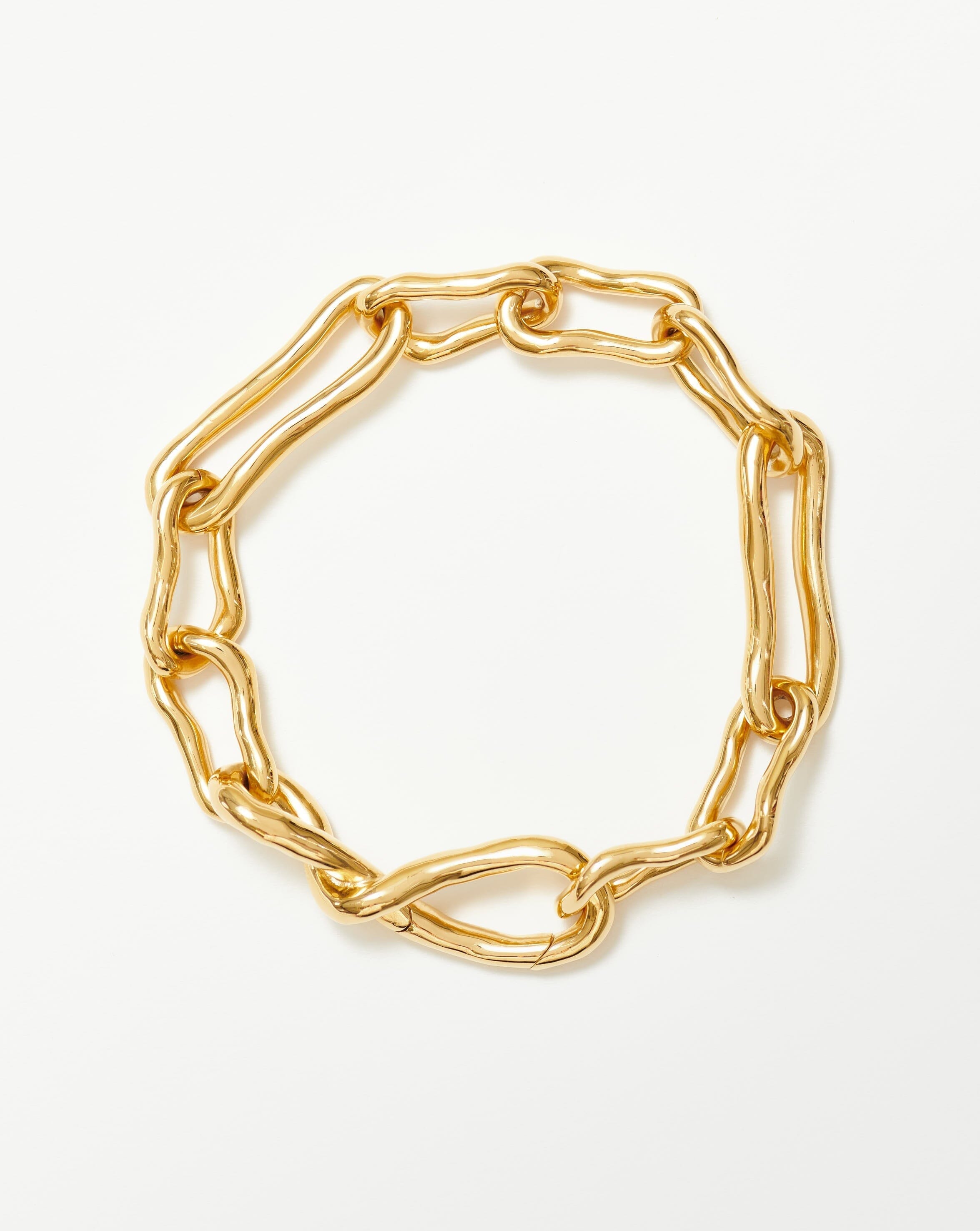 Stylish Molten Twisted Infinity Chain Bracelet for Women - Elegant Silver Jewelry Gift for Her - Perfect for Everyday Wear, Date Nights & Special Occasions