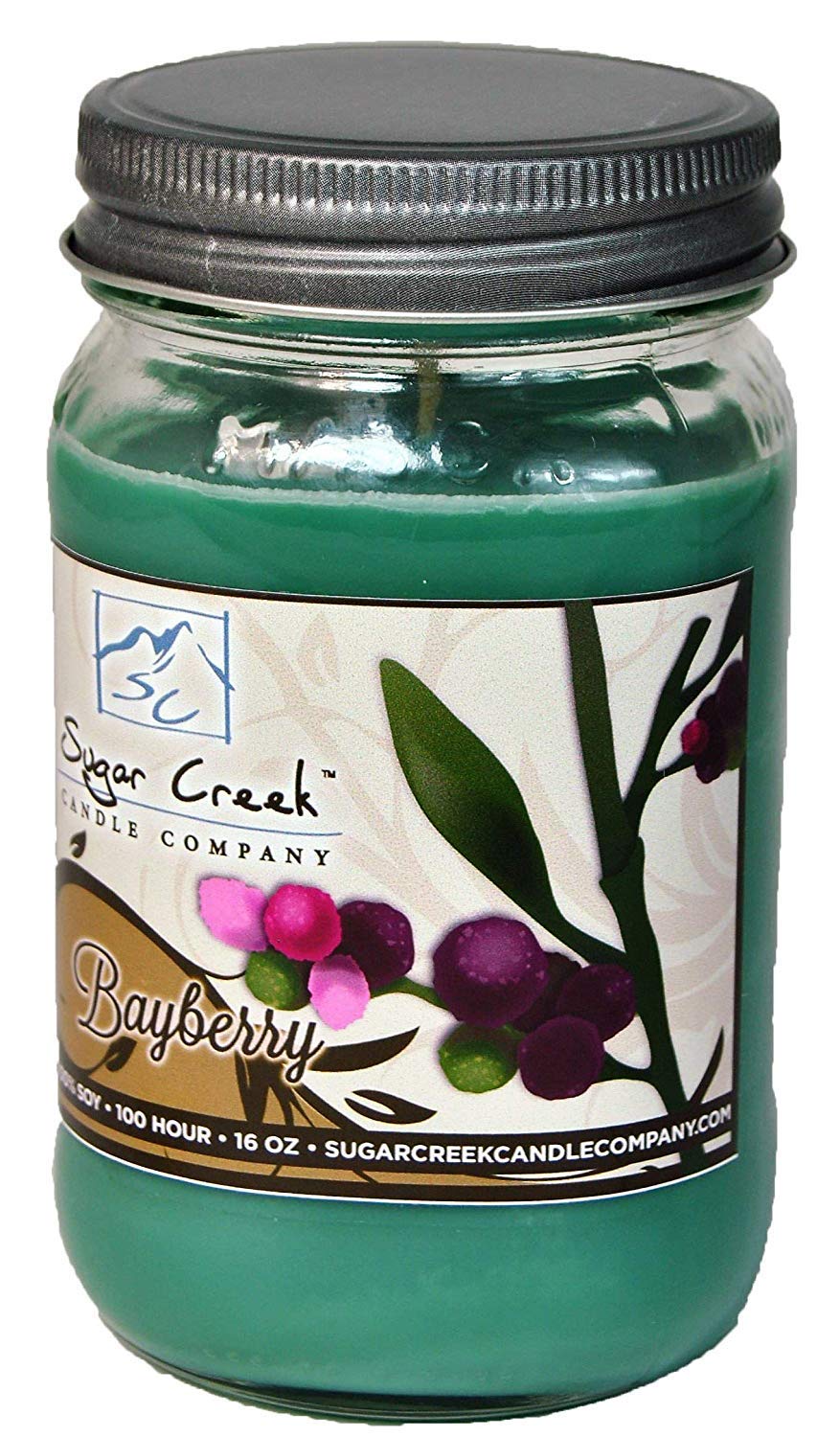 Bayberry Soy Wax Scented Candle - Christmas Holiday Candles Gift Set | 100% Natural Non-Toxic Aromatherapy | 16oz Jar Candle for Home Decor, Relaxation & Romantic Ambiance