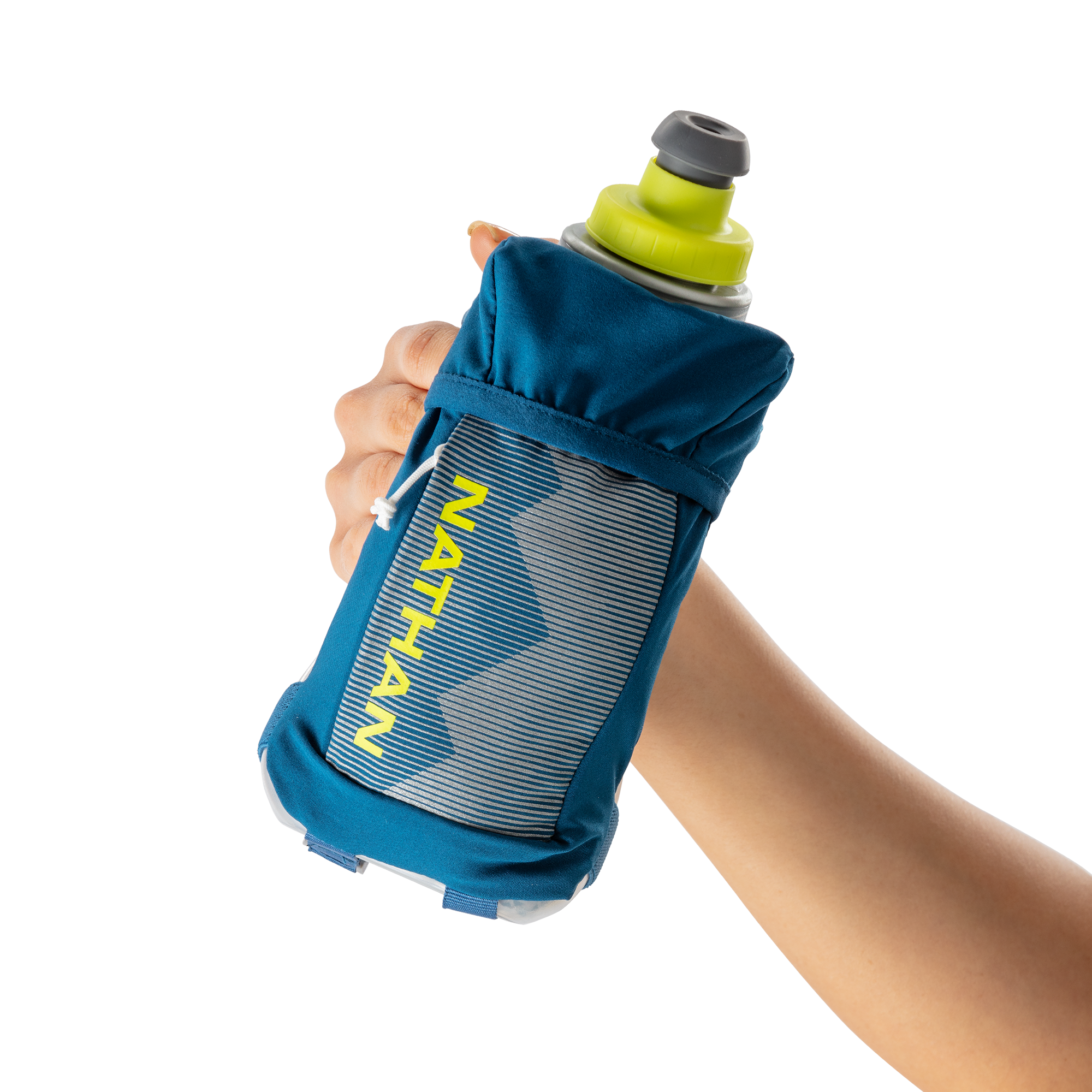 Quick Squeeze Plus 18oz Insulated Handheld Water Bottle - Leakproof & BPA-Free for Gym, Hiking & Outdoor Activities | Keeps Drinks Cold/Hot for Hours
