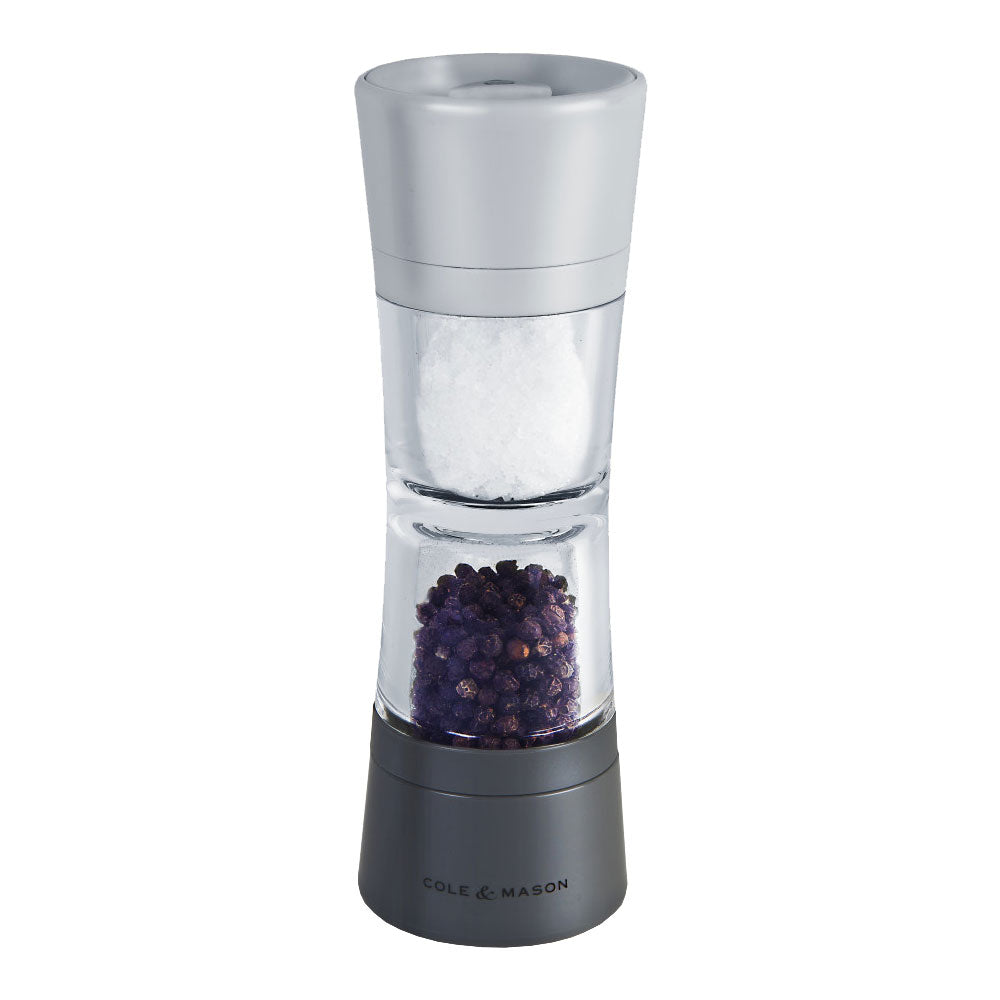 Cole & Mason Lincoln H308597U Premium Stainless Steel Salt and Pepper Grinder Set - Perfect for Kitchen, Dining Table & Gourmet Cooking