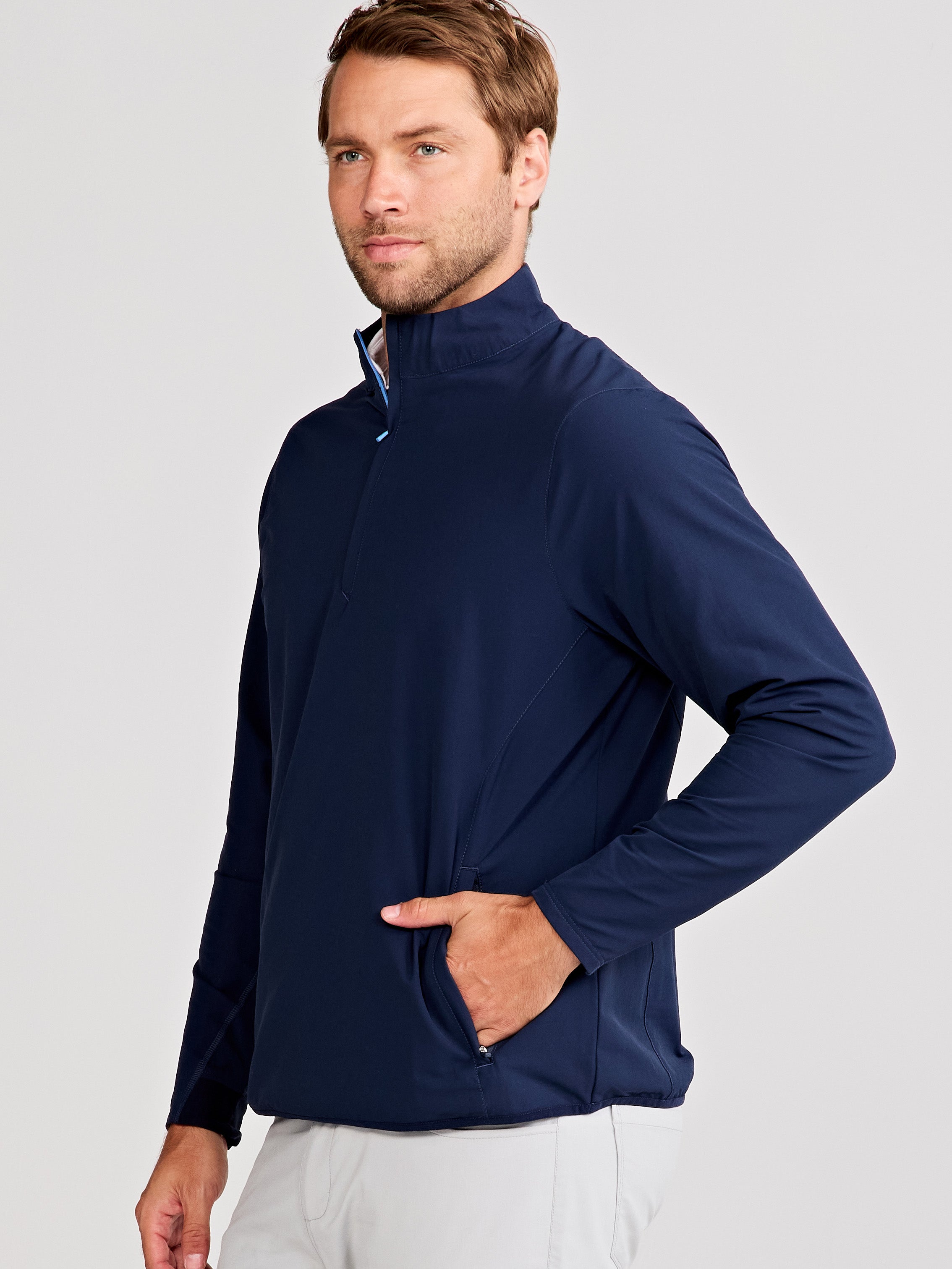 Monterey Performance Wind Quarter Zip Pullover - Lightweight & Breathable Windbreaker for Outdoor Activities - Hiking, Running, Cycling & Casual Wear