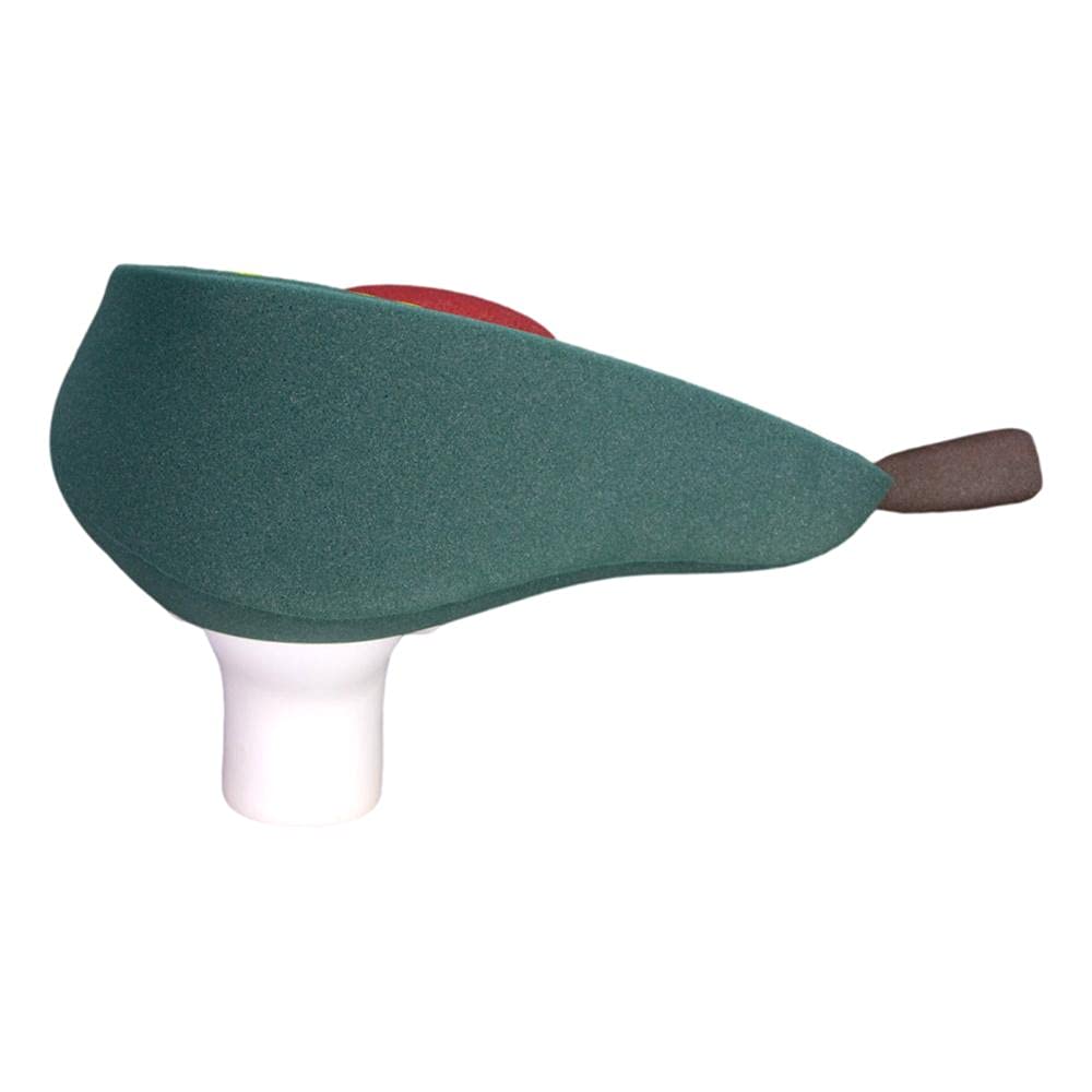 Avocado Foam Party Hat - Handmade Funny Food Hat for Photo Booth Props & Costume Parties - Unique Avocado Art Hat for Themed Events, Birthdays & Festivals