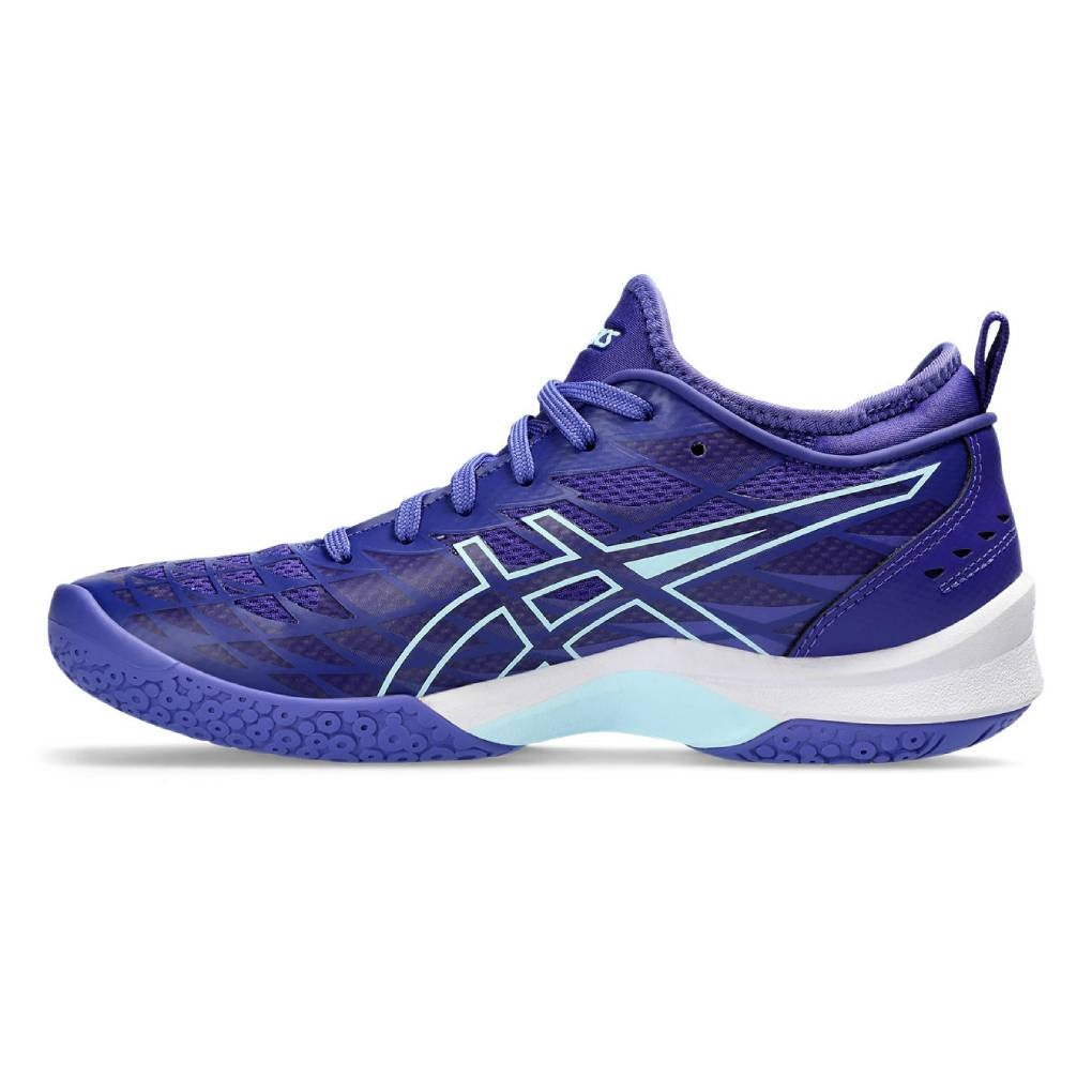 ASICS Blast FF 3 Women's Volleyball Shoes - Lightweight Indoor Court Sneakers for Women (Eggplant/Aquamarine) | Perfect for Volleyball, Badminton & Squash Games | Non-Marking Rubber Sole for Gym & Sports Courts
