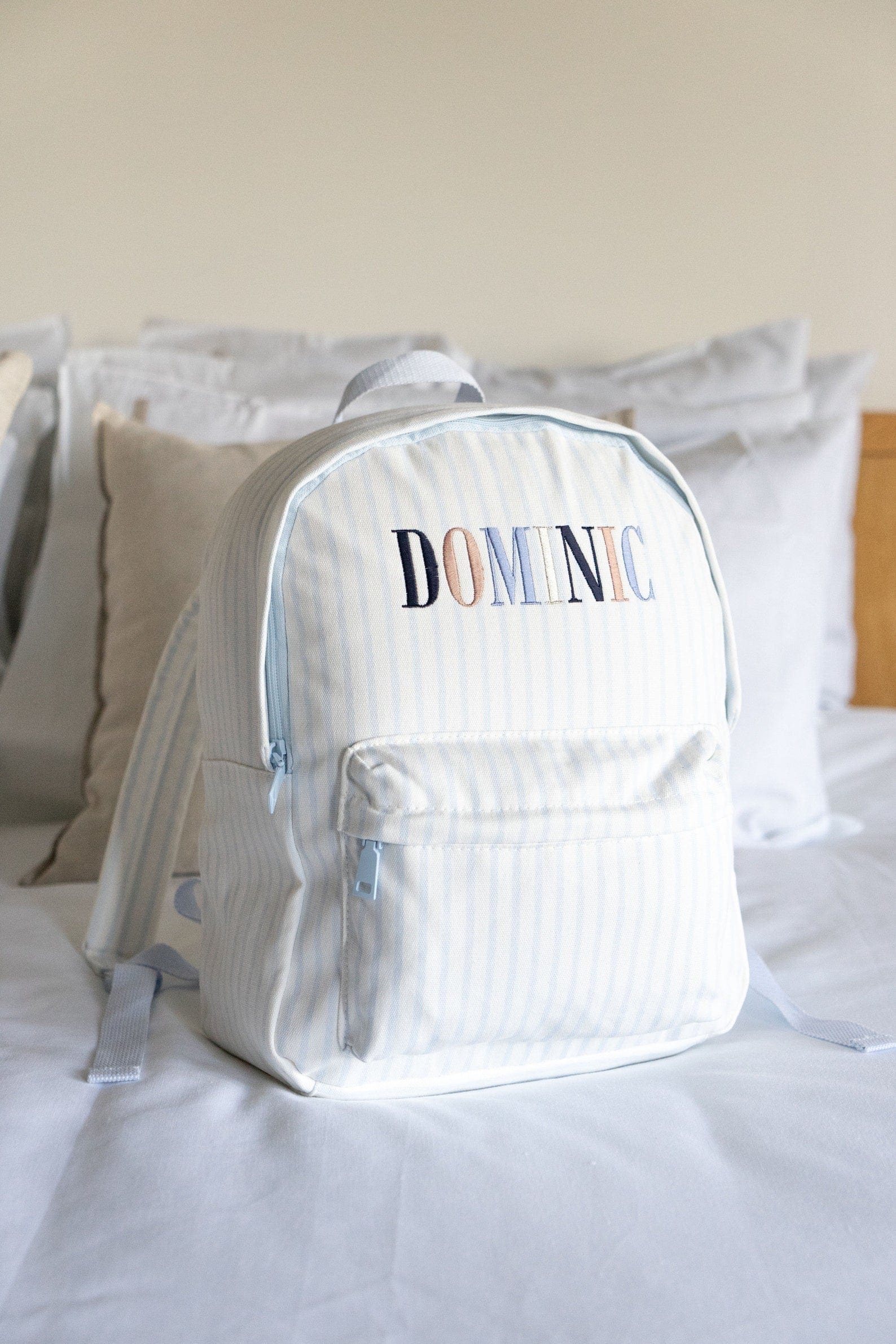 Personalized Bambino Backpack for Kids - Custom Name School Bag, Durable & Lightweight for School, Travel, and Daily Use