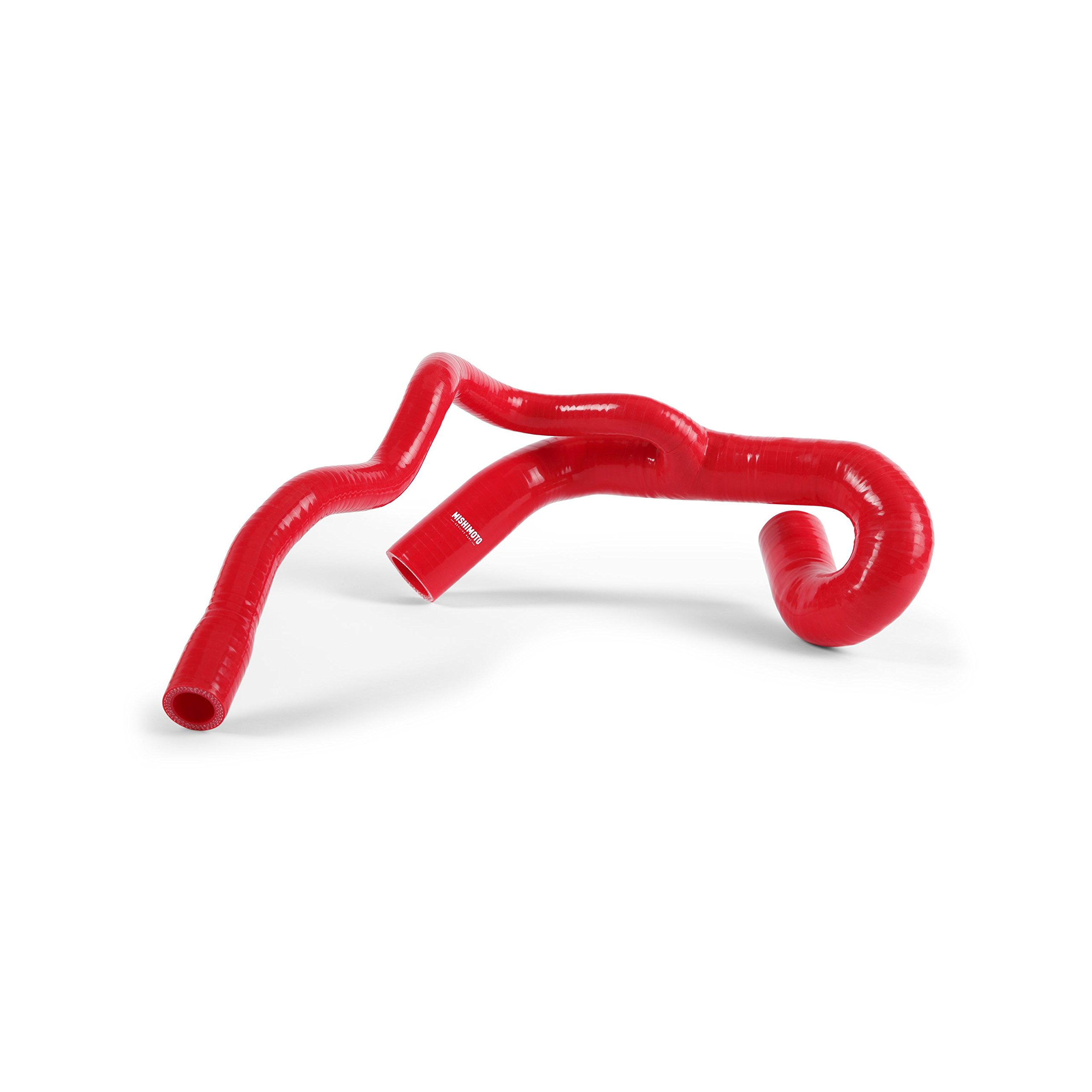Mishimoto MMHOSE-MS3-07RD Red Silicone Radiator Hose Kit for 2007-2013 Mazda Mazdaspeed3 - High-Performance Cooling Upgrade for Racing & Daily Driving