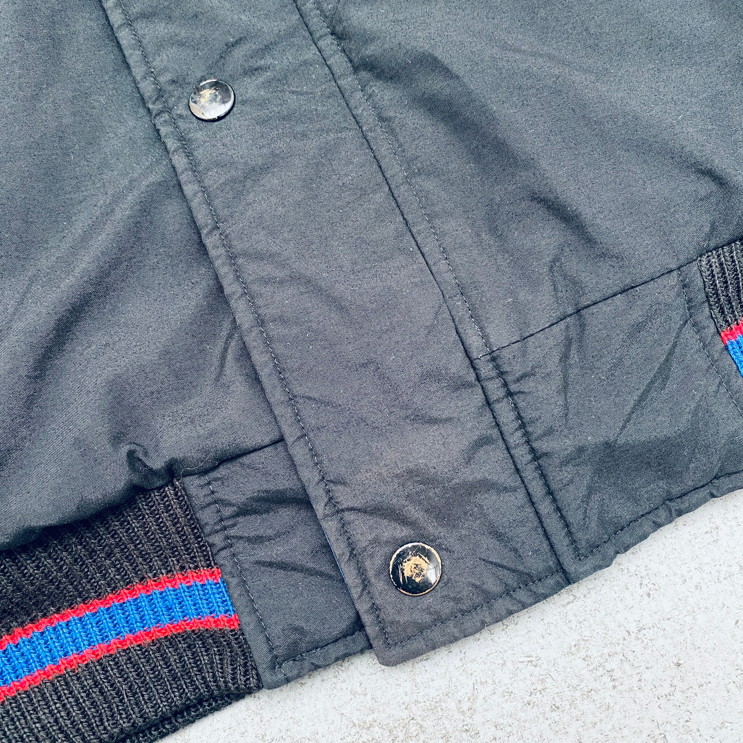 Buffalo Bills 1990s Blackout Full-Zip Starter Parka Jacket - XL | Vintage NFL Football Fan Outerwear for Cold Weather & Game Day Tailgating