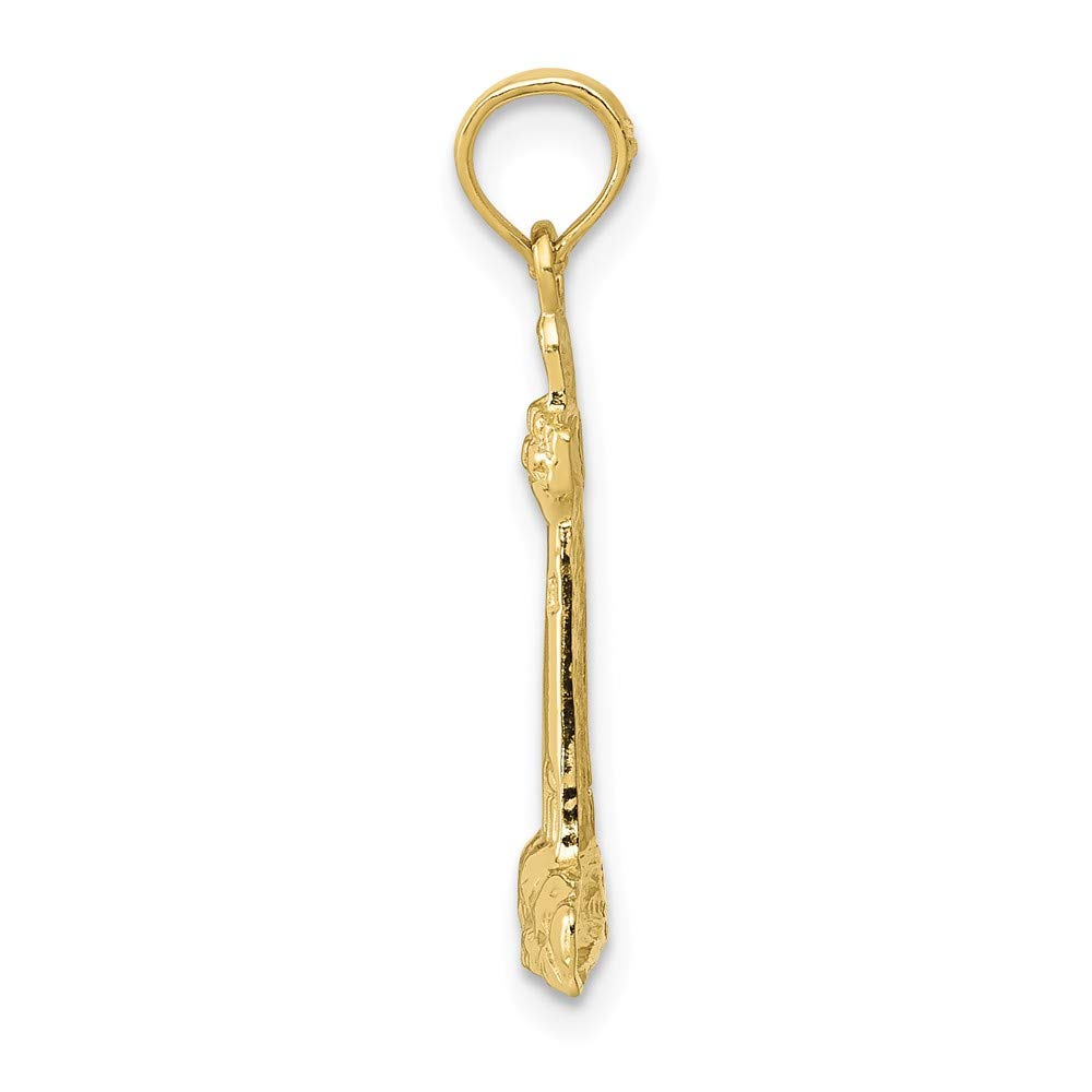 10K Yellow Gold Lighthouse Pendant Necklace - Elegant Nautical Jewelry for Women - Perfect Gift for Beach Lovers, Sailors & Ocean Enthusiasts - Ideal for Birthdays, Anniversaries & Coastal Weddings