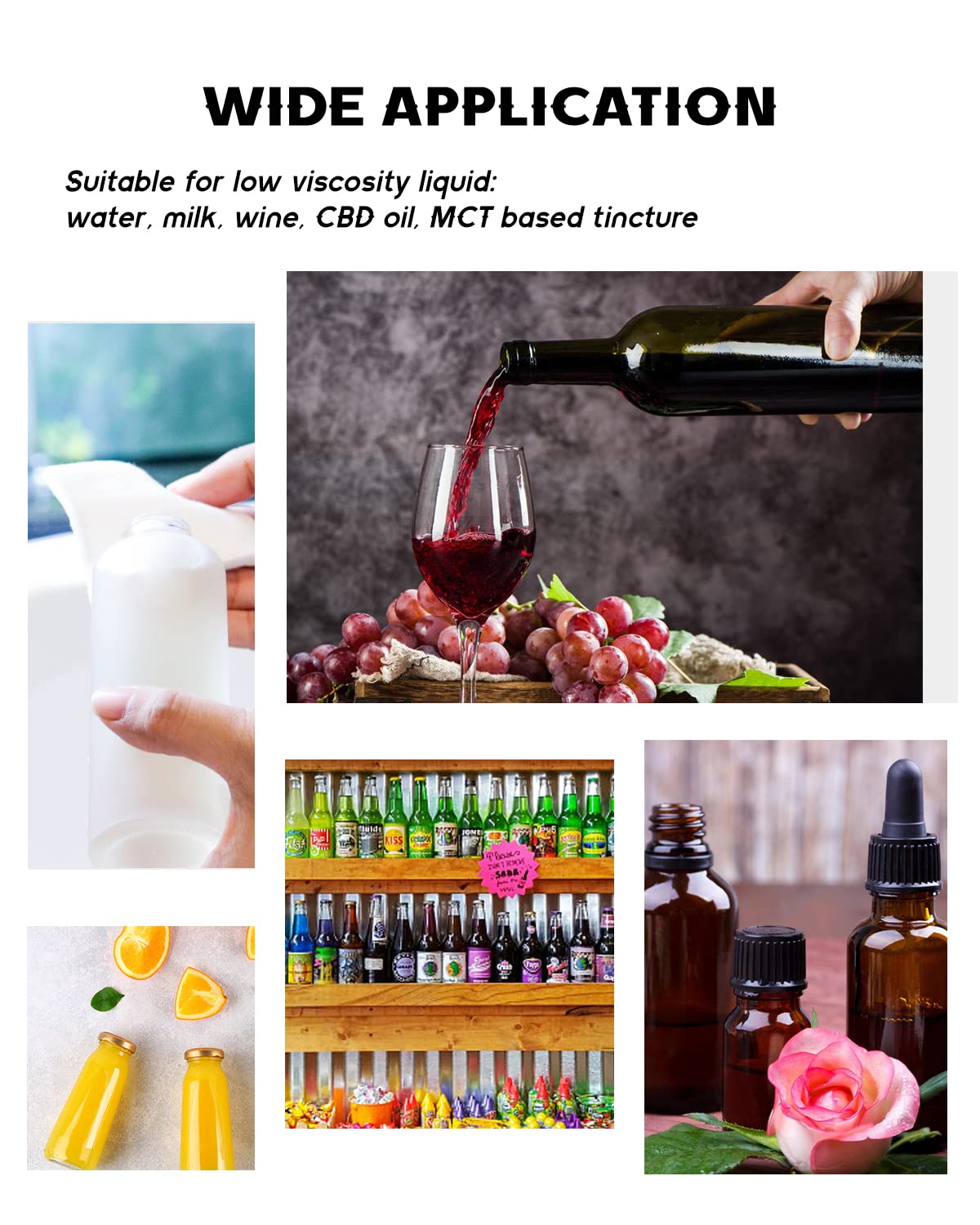 Hanchen Digital Liquid Filling Machine 10g-3kg Capacity | Bottle Filler with Weighing System | for MCT Oil, Milk, Beverage, Juice | 110V-220V (US Plug) | Perfect for Small Business & Home DIY Production