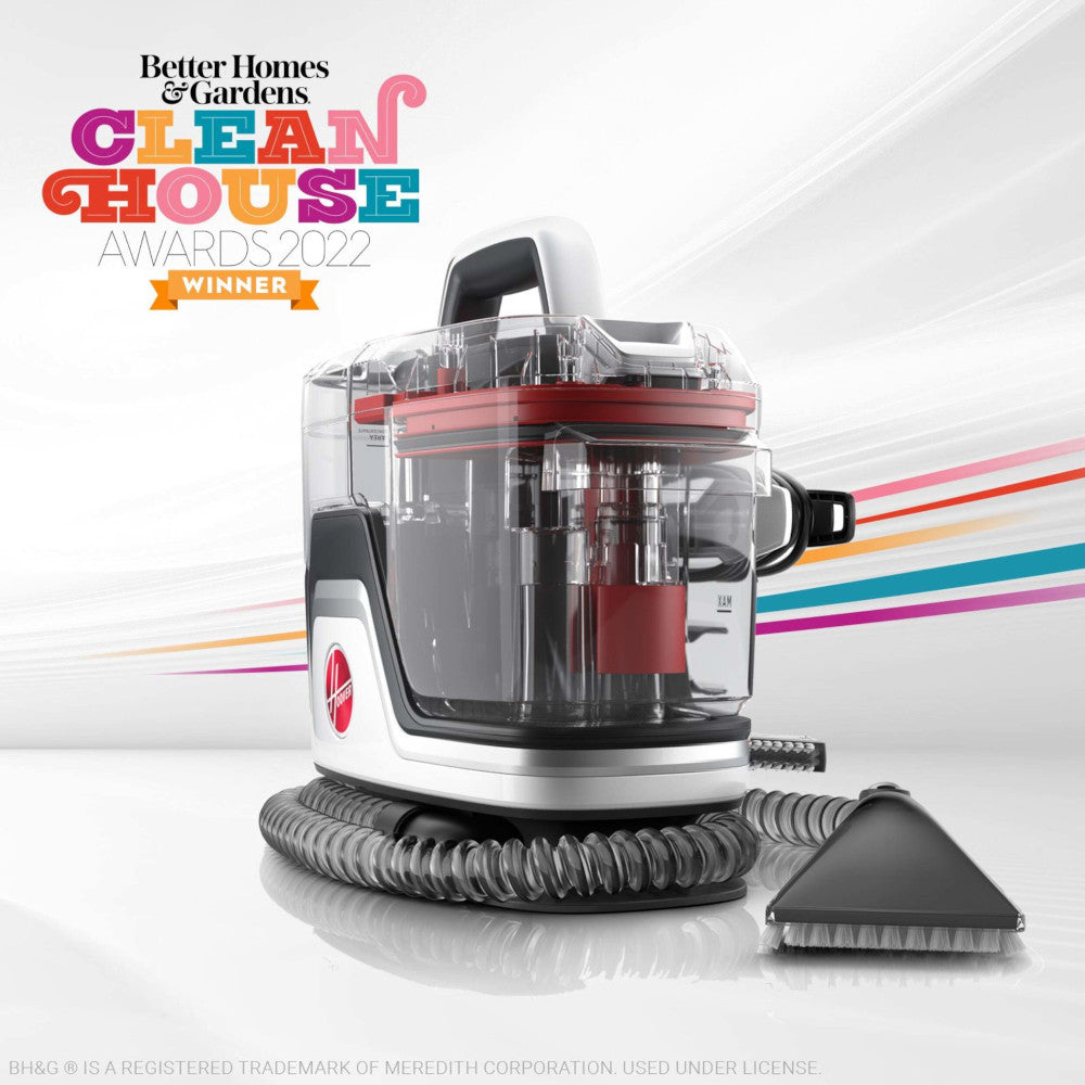 HOOVER FH14041CDI CleanSlate Pet Carpet & Upholstery Spot Deep Cleaner - Factory Serviced with Home Essentials Warranty | Perfect for Pet Hair Removal & Stain Cleaning on Carpets, Furniture