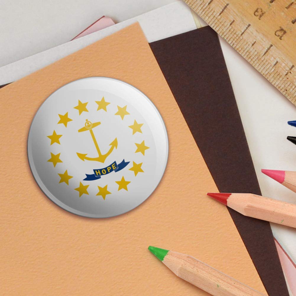 Rhode Island State Flag Puffy Bubble Dome Stickers for Scrapbooking, DIY Crafts, and Decoration - Perfect for Journals, Planners, and School Projects