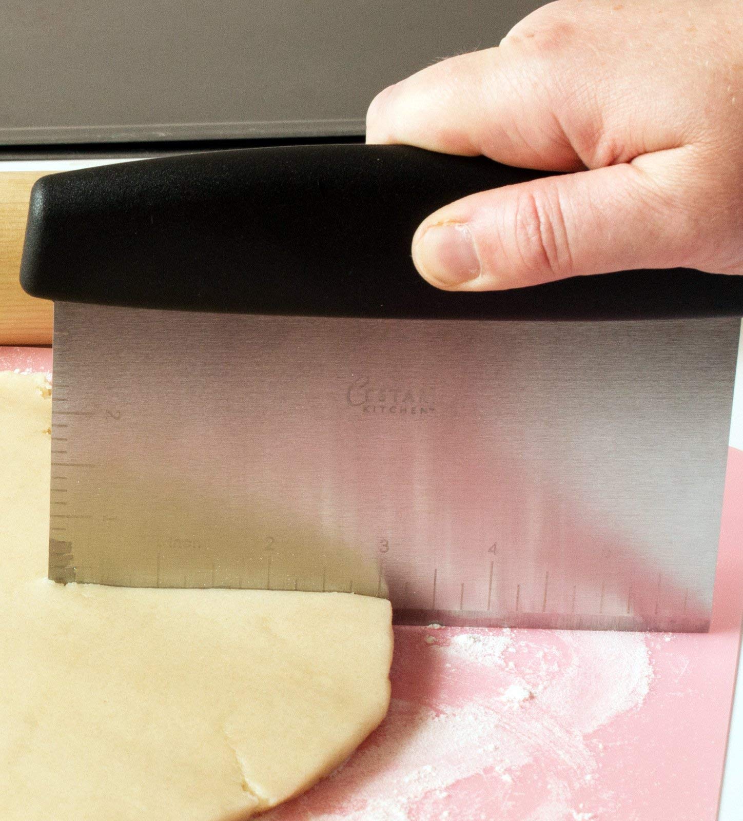 Premium Bread Knife Set - Stainless Steel Dough Cutter & Ceramic Bread Slicer for Artisan Baking | Perfect for Sourdough, Baguettes & Homemade Loaves