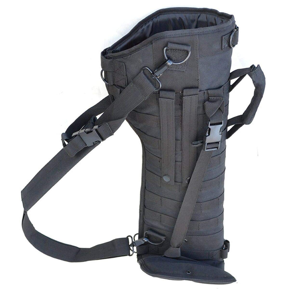 UNISTRENGH Tactical Shotgun Scabbard Bag - MOLLE Compatible Rifle Sling & Shotgun Case - Durable Gun Storage Pouch & Protective Shoulder Bag for Hunting, Camping & Outdoor Adventures