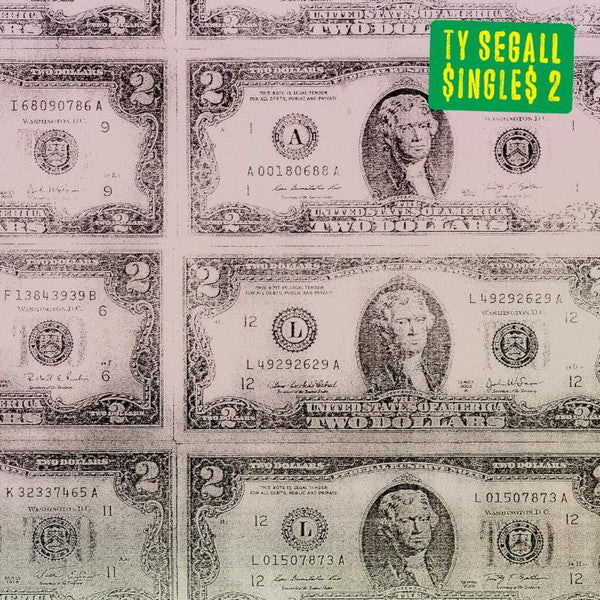 Ty Segall $ingle$ 2 Vinyl Record LP Compilation Mint Condition - Perfect for Music Collectors & Indie Rock Fans