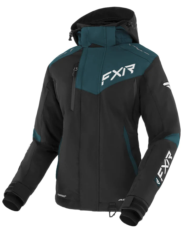 FXR Edge Women's Ski Jacket - Waterproof & Windproof Winter Coat for Snowboarding & Outdoor Activities