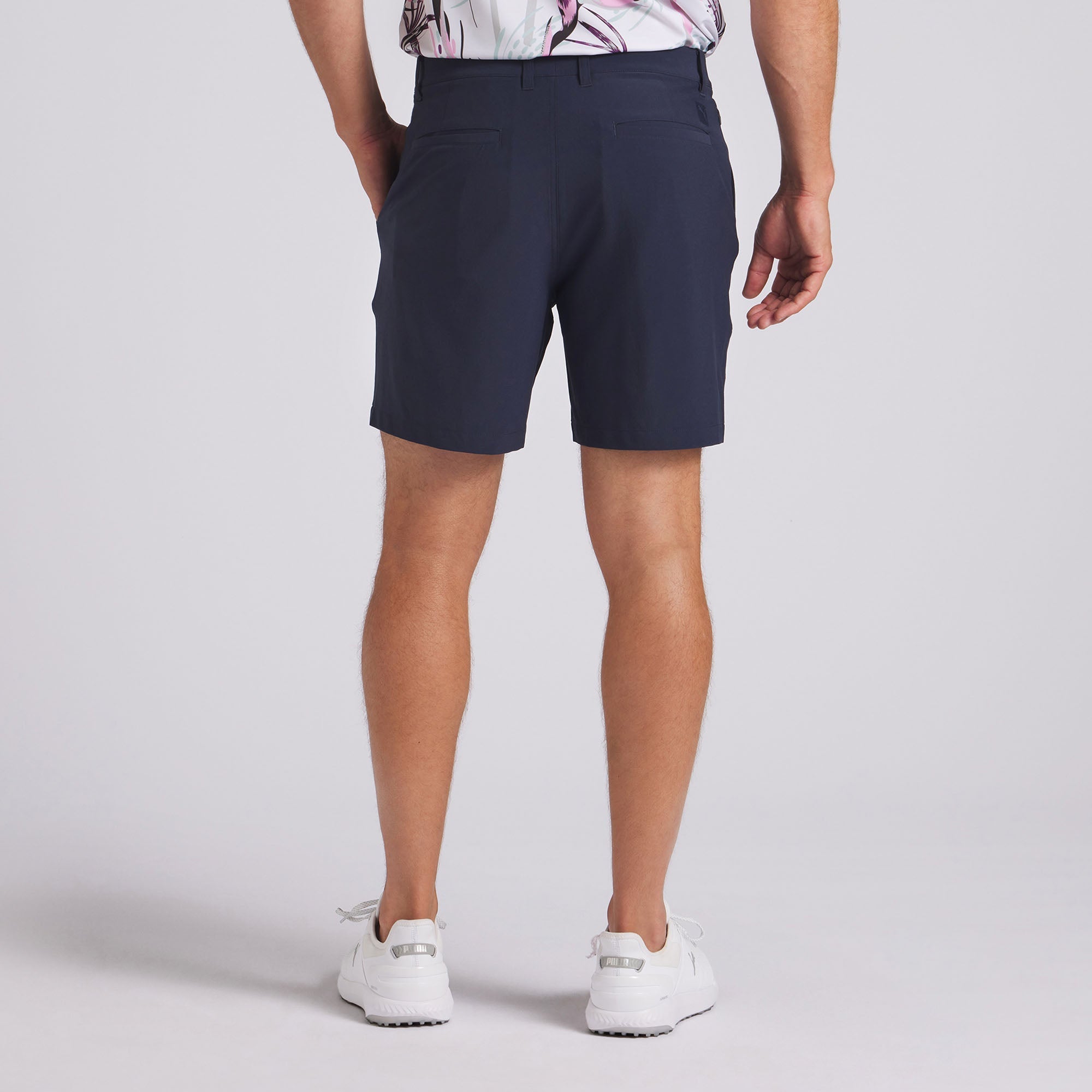 101 Solid 7 Golf Shorts for Men - Breathable Quick-Dry Stretch Golf Pants - Comfortable Athletic Shorts for Golfing, Running, and Casual Wear