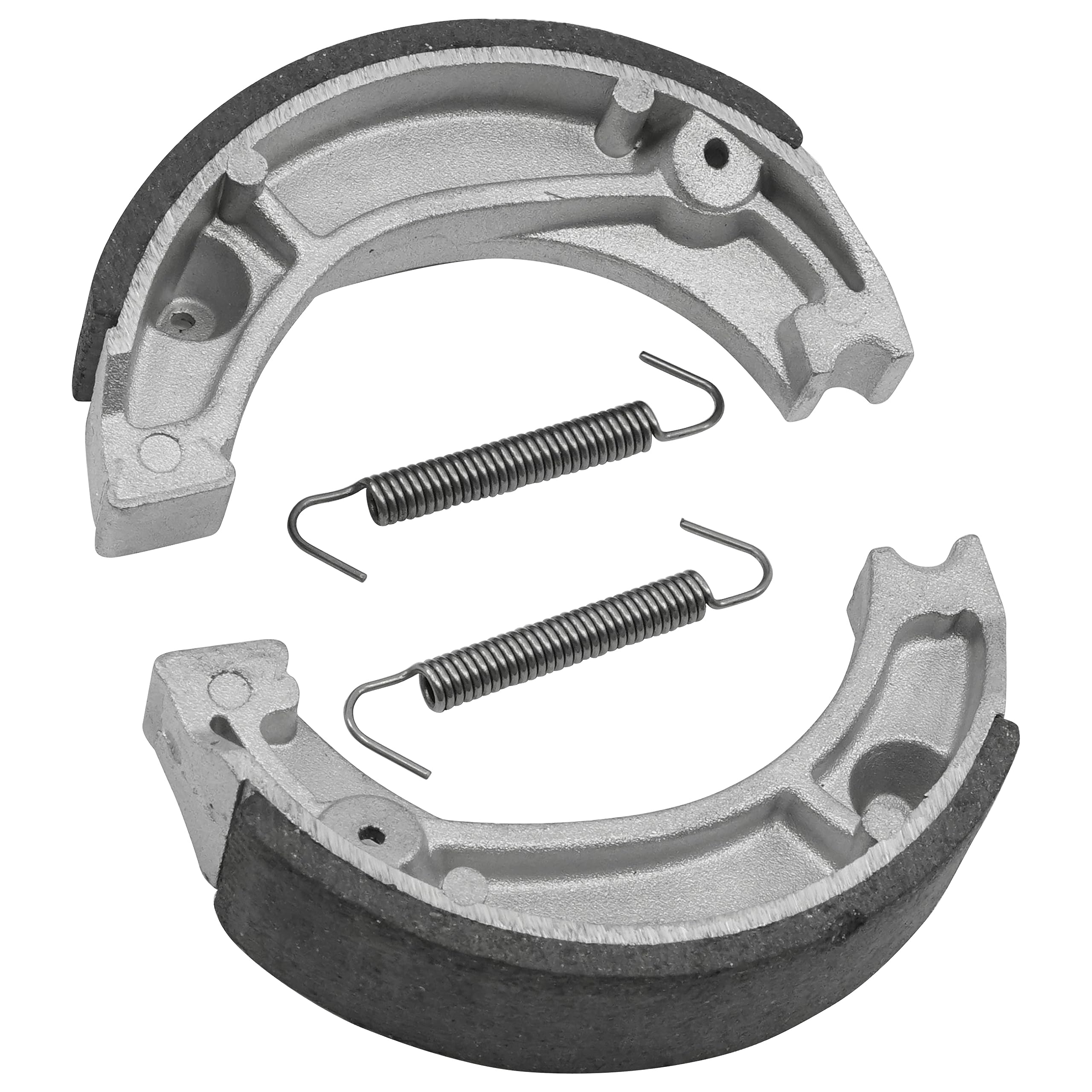 Caltric Rear Brake Shoes Replacement for Honda XR200R XR-200R XR 200R 2002 - High Performance Braking for Off-Road Motorcycles & Trail Riding Adventures