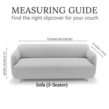 Coral Mint Sofa Cover Slipcover - Stretchable Couch Protector for Pets, Kids & Everyday Use - Perfect for Living Room, Bedroom, and Office Furniture