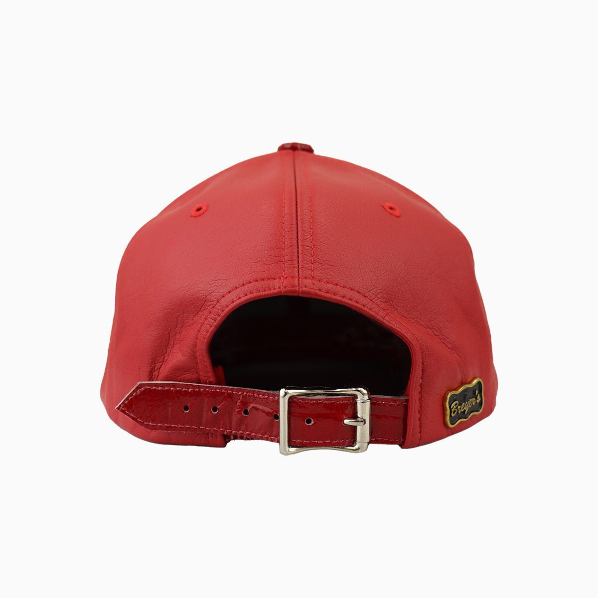 Breyer's Buck 50 Leather Watch Hat - Genuine Leather Adjustable Unisex Cap for Outdoor Adventures, Hunting, and Casual Wear