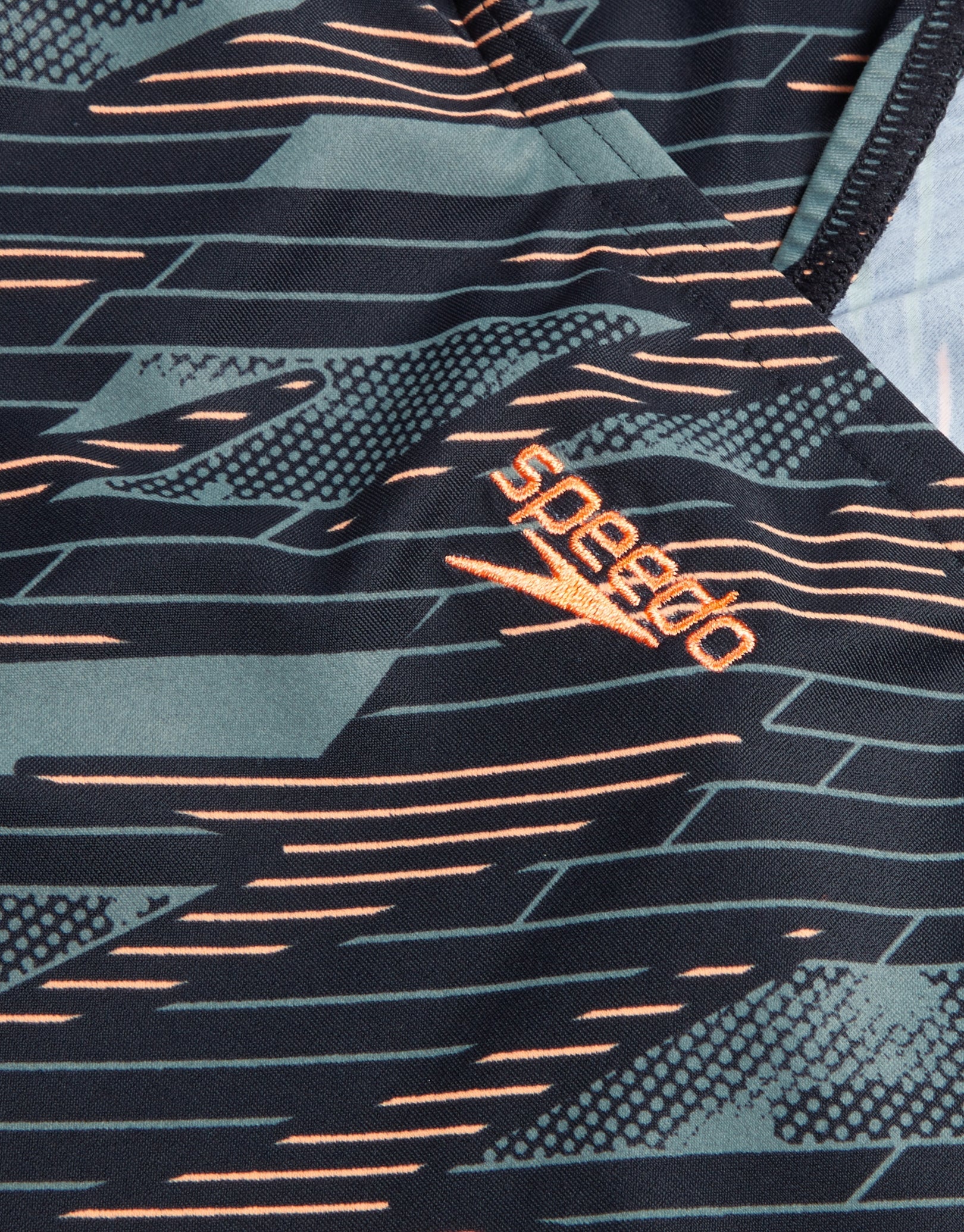 Girls Hyperboom Allover Medalist Swimsuit - Black & Green - Perfect for Swim Competitions & Beach Vacations