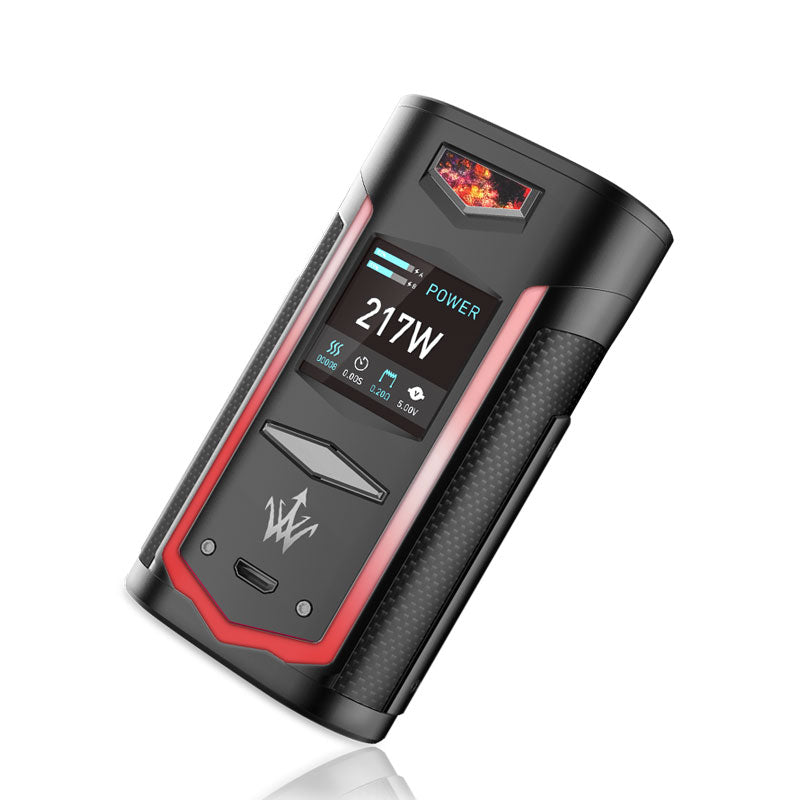 VOOPOO X217 200W Box Mod Kit with Dual 18650 Batteries - High Power Vape Device for Cloud Chasing & Sub-Ohm Vaping | Perfect for Advanced Vapers & Enthusiasts