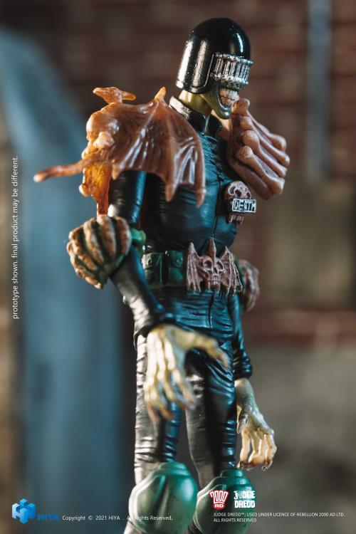 1/18 Scale HIYA 4-Inch Judge Death Action Figure - Exquisite Mini Collectible Series for Display & Diorama Scenes | Perfect for Superhero Fans & Model Enthusiasts