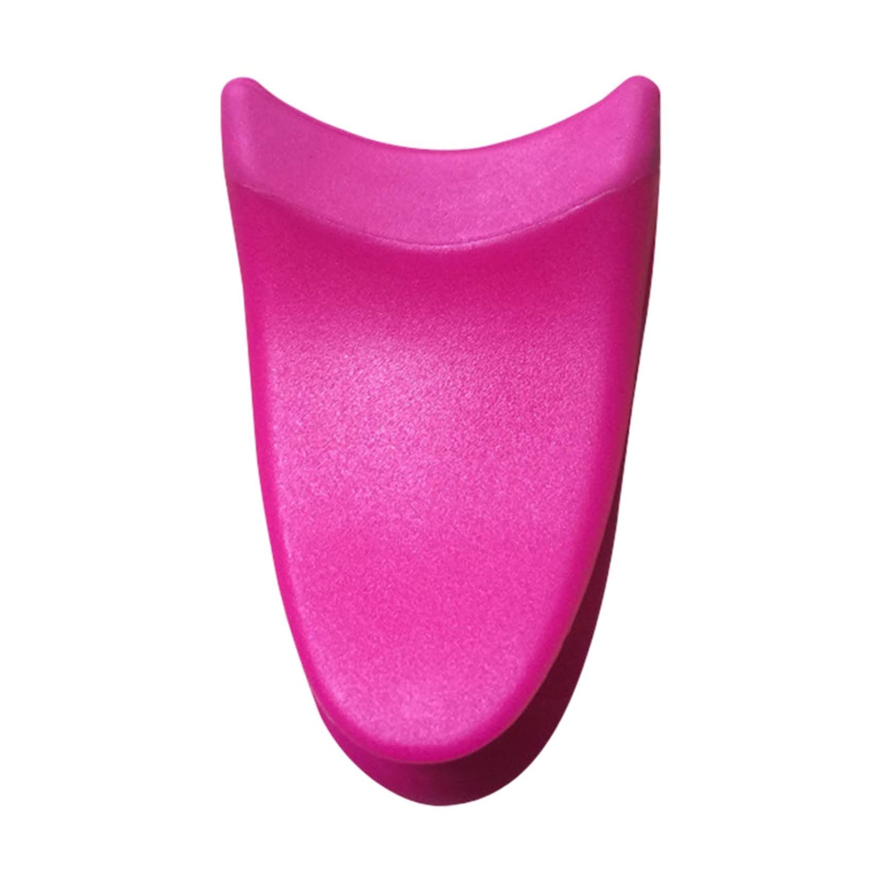 Gcroet False Eyelash Applicator Tool - 36mm Wide Eyelash Clip for Beginners, Rose Red Lash Holder Tweezers - Perfect for Eyelash Extensions & Makeup Application
