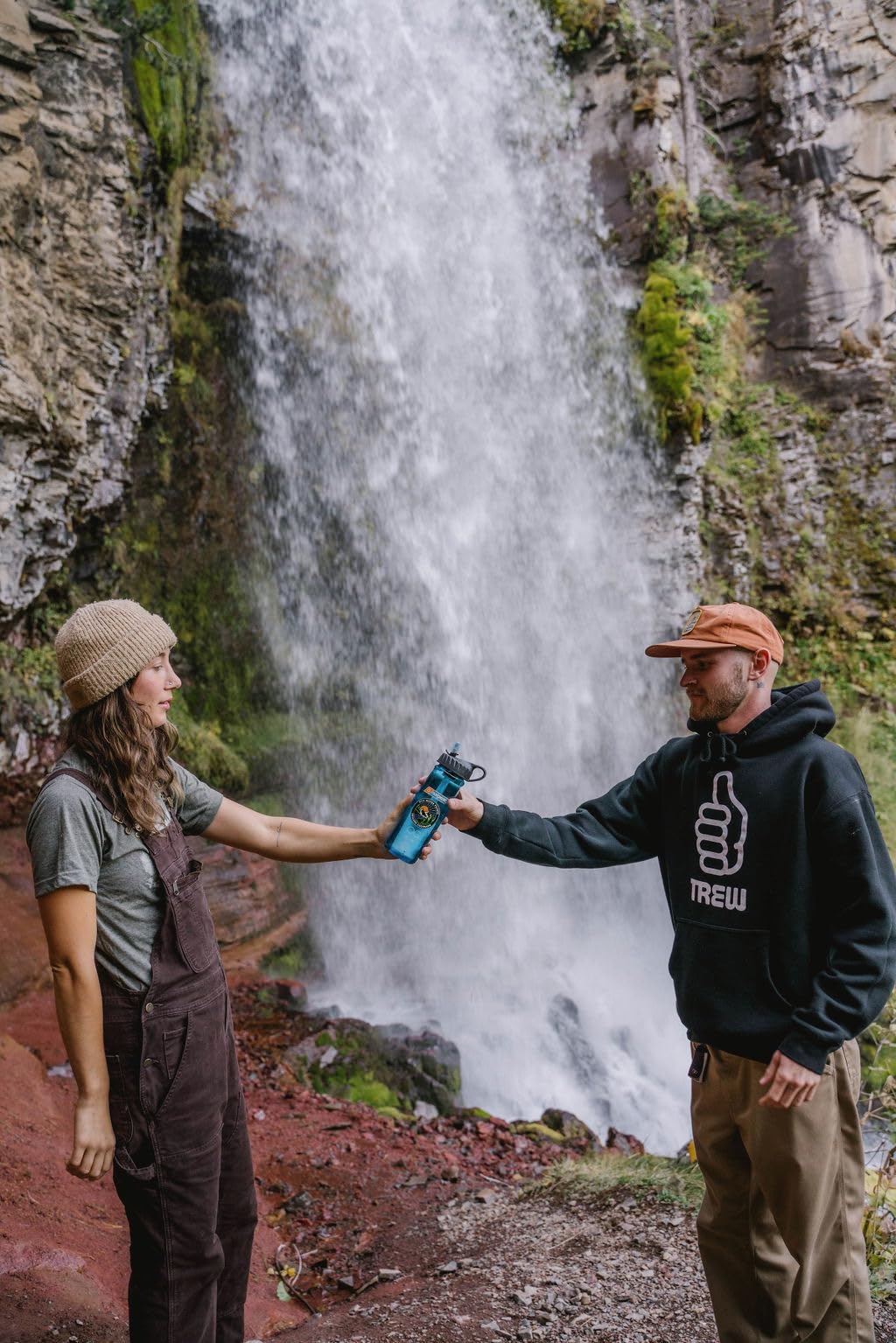 Epic Water Filters Nalgene OG Water Bottle with Built-in Filter | BPA-Free 32oz USA Made Water Bottle | Removes 99.99% of Tap Water Contaminants & PFAS | Smoke Grey | Perfect for Hiking, Camping & Outdoor Adventures