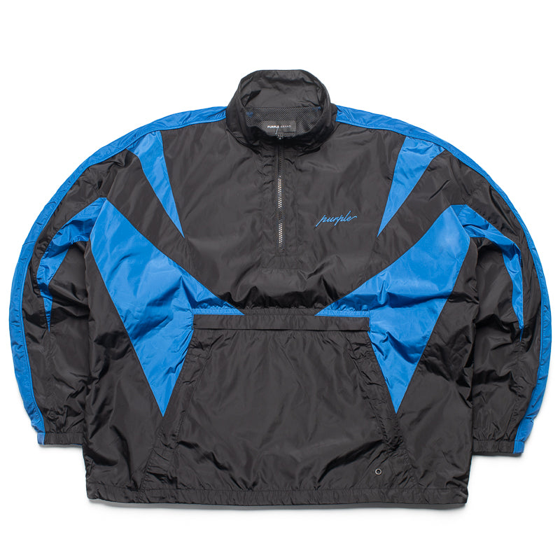 Purple Brand Color Blocked Track Jacket - Multi/Blue - Stylish Running & Gym Workout Jacket for Men & Women