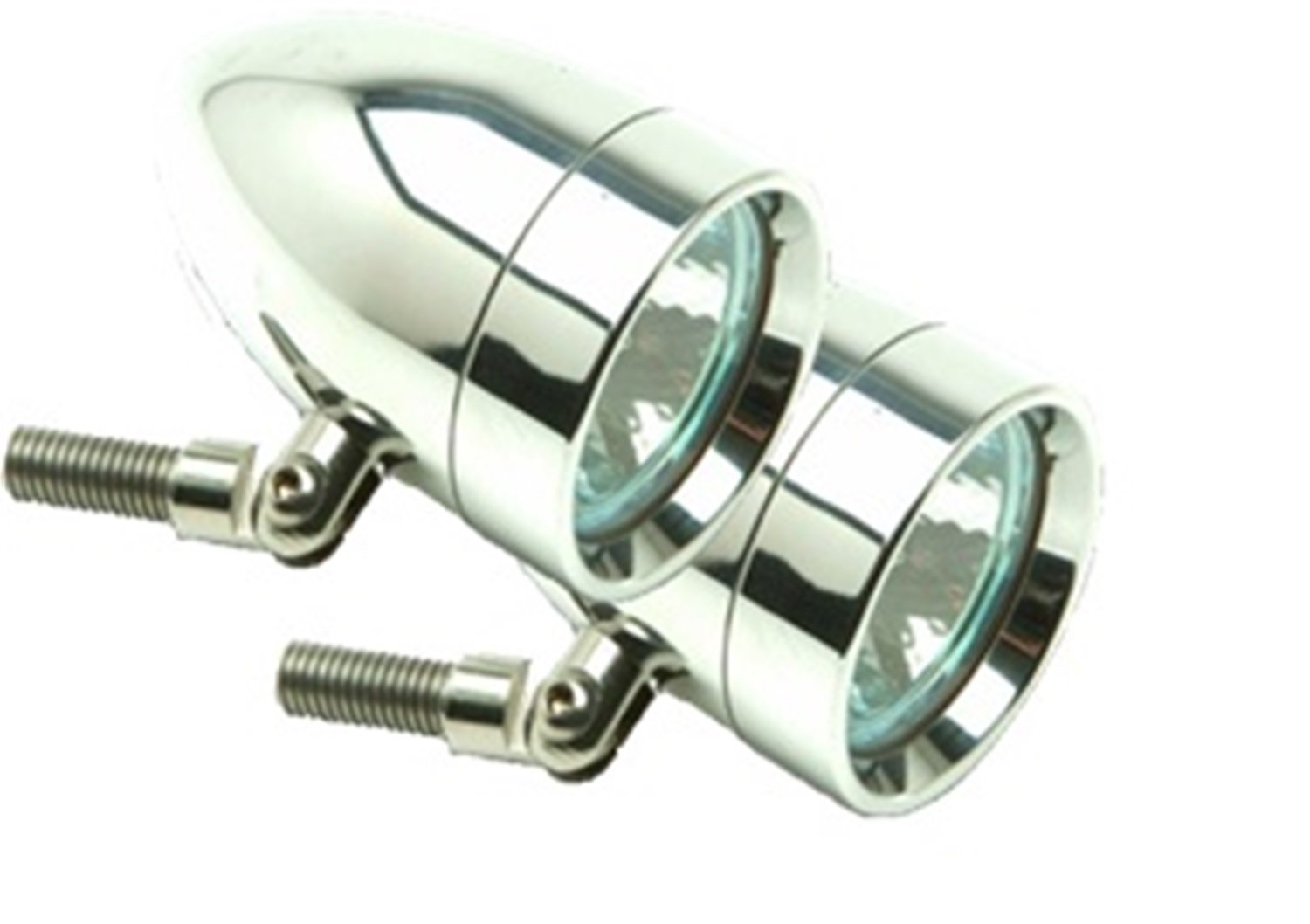 75-Watt LED Flood Light Bulb with Pivot Mount - Polished Finish (LSK11752) - Ideal for Outdoor Security, Landscape, and Patio Lighting