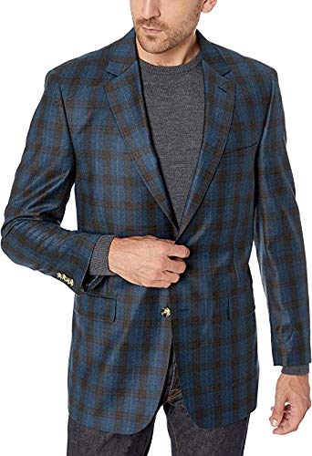 Palm Beach Men's Brock Sportcoat - Classic Fit Blazer for Business & Casual Wear | Perfect for Office, Weddings & Special Events