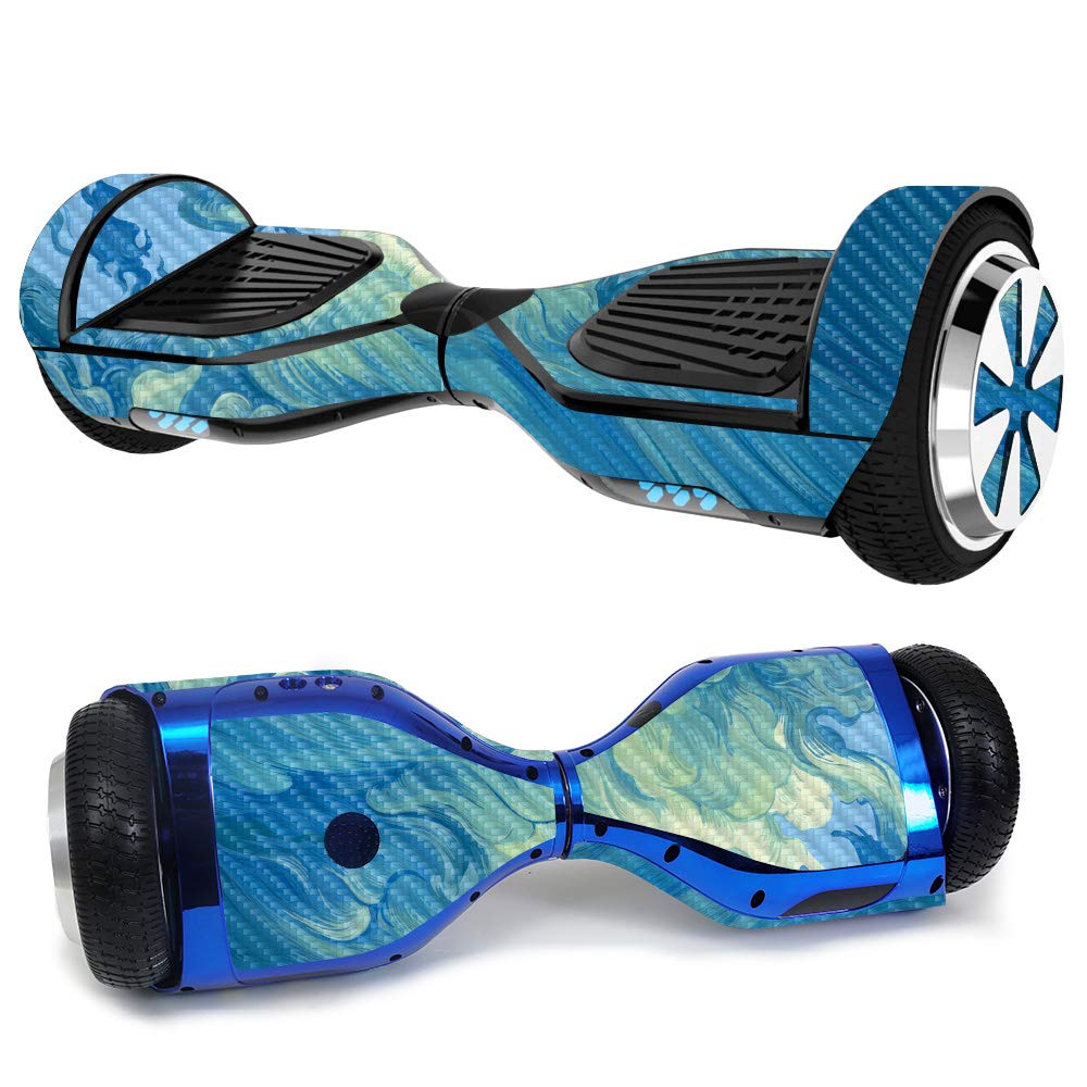 MightySkins Carbon Fiber Skin for Ultra Hoverboard | Durable Protective Cover | for Outdoor Riding & Commuting