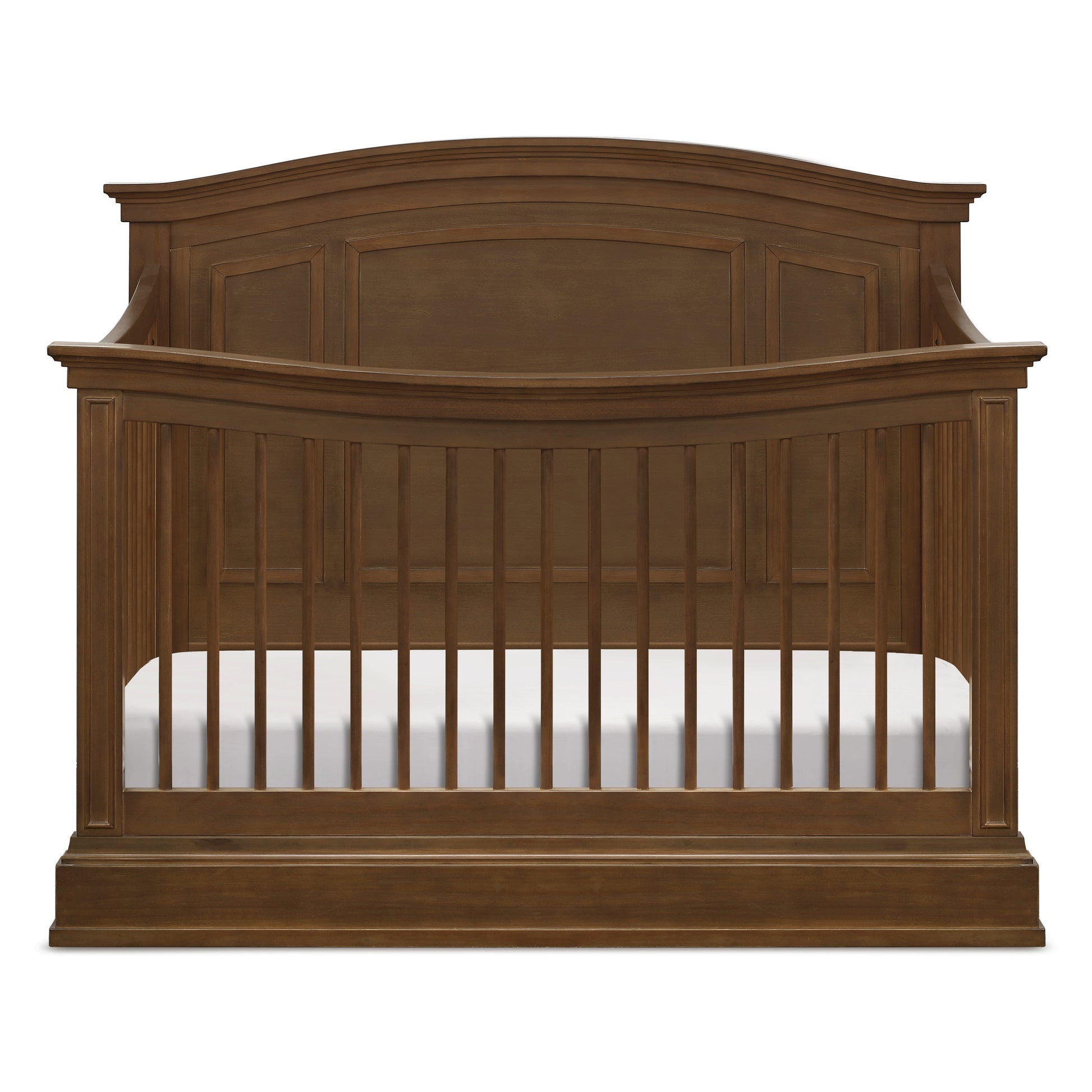 Durham 4-in-1 Convertible Baby Crib - White Nursery Furniture for Toddler to Full Size Bed | Perfect for Nursery, Bedroom & Guest Room