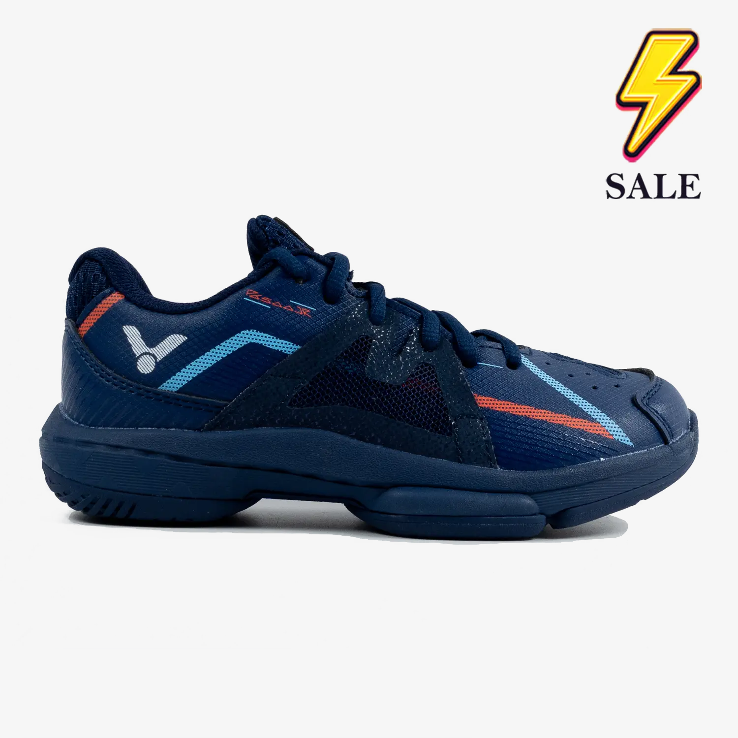 Victor Junior Shoe P6500JR B (Dark Navy) - Kids' Non-Slip School Shoes for Boys & Girls - Perfect for School, Sports, and Daily Wear