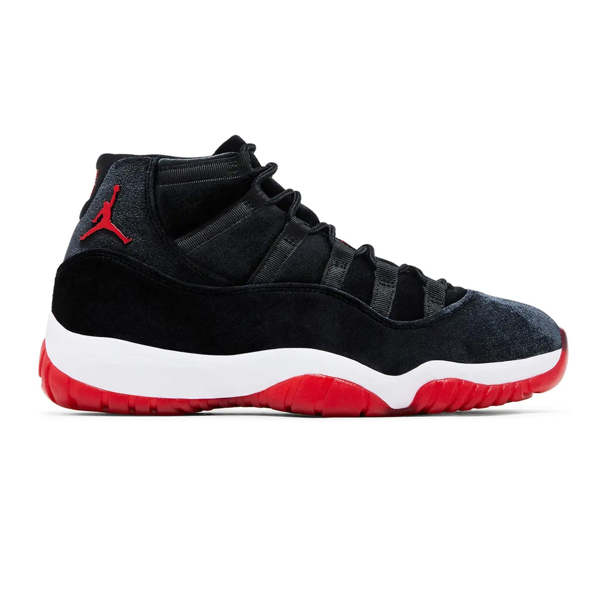 Air Jordan 11 Retro 'Bred Velvet' Women's Basketball Shoes (2024) - Limited Edition Sneakers for Women, Gym Workouts & Street Fashion