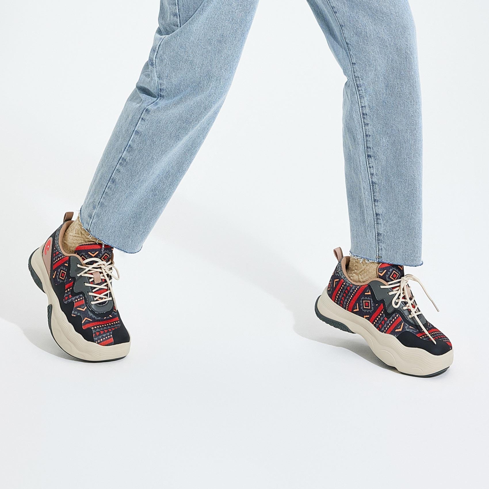 Restart the Game Catalonia III Women's Sneakers - Stylish Comfortable Walking Shoes for Casual Wear, Gym & Travel