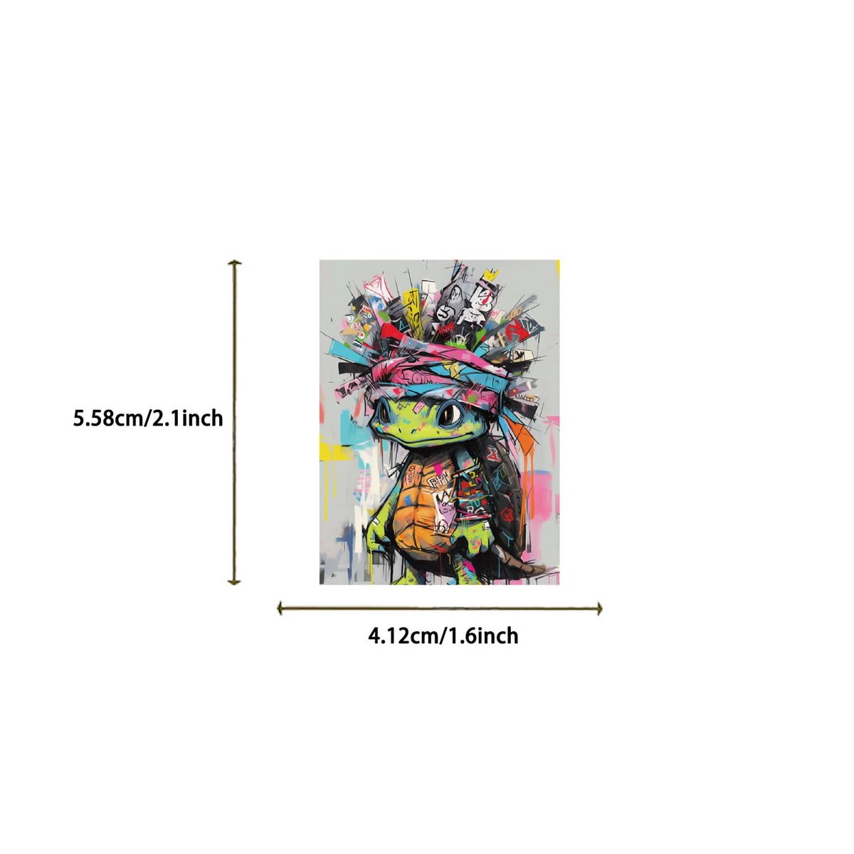 50 PCS Abstract Art Stickers for Kids & Adults - Aesthetic Animal Sticker Pack for Laptop, Water Bottle, Hydro Flask, Skateboard & Phone - Perfect for School, DIY Crafts & Personalizing Accessories