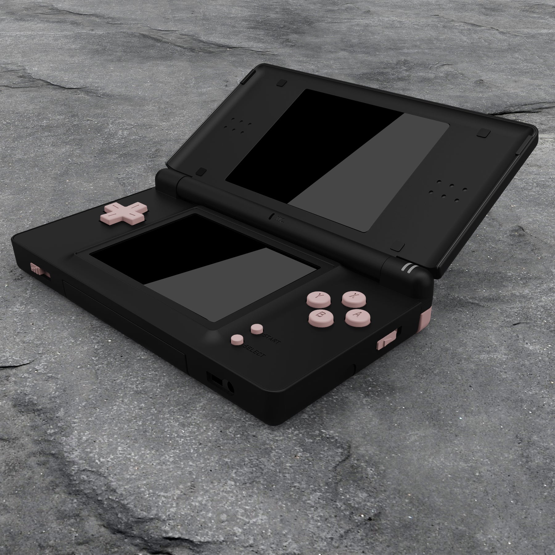 eXtremeRate Cherry Blossom Pink Replacement Button Set for Nintendo DS Lite - Custom D-Pad, ABXY, Start/Select, R/L, Power & Volume Keys | Perfect for DIY Repair & Gaming Customization | Compatible with NDSL DSLJ1006 (Console Not Included)
