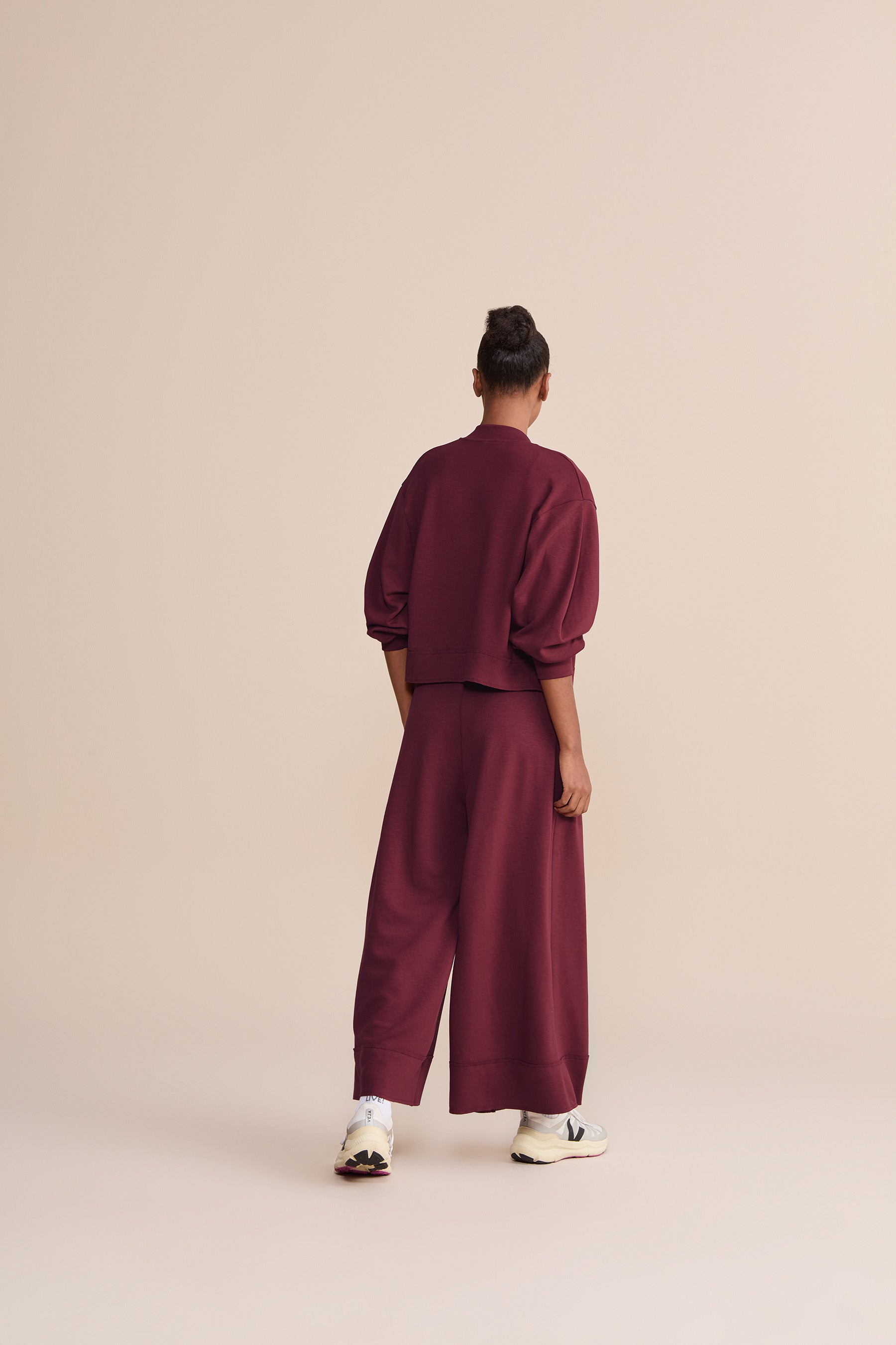 Stylish Posh Duo Cropped Pants for Women - Trendy High-Waisted Wide Leg Trousers | Perfect for Office, Casual Outfits & Summer Travel