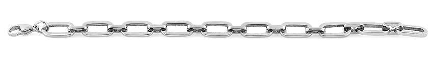 Stainless Steel Cable Chain Link Bracelet for Women & Men - Durable & Stylish Jewelry Gift for Everyday Wear, Parties & Special Occasions