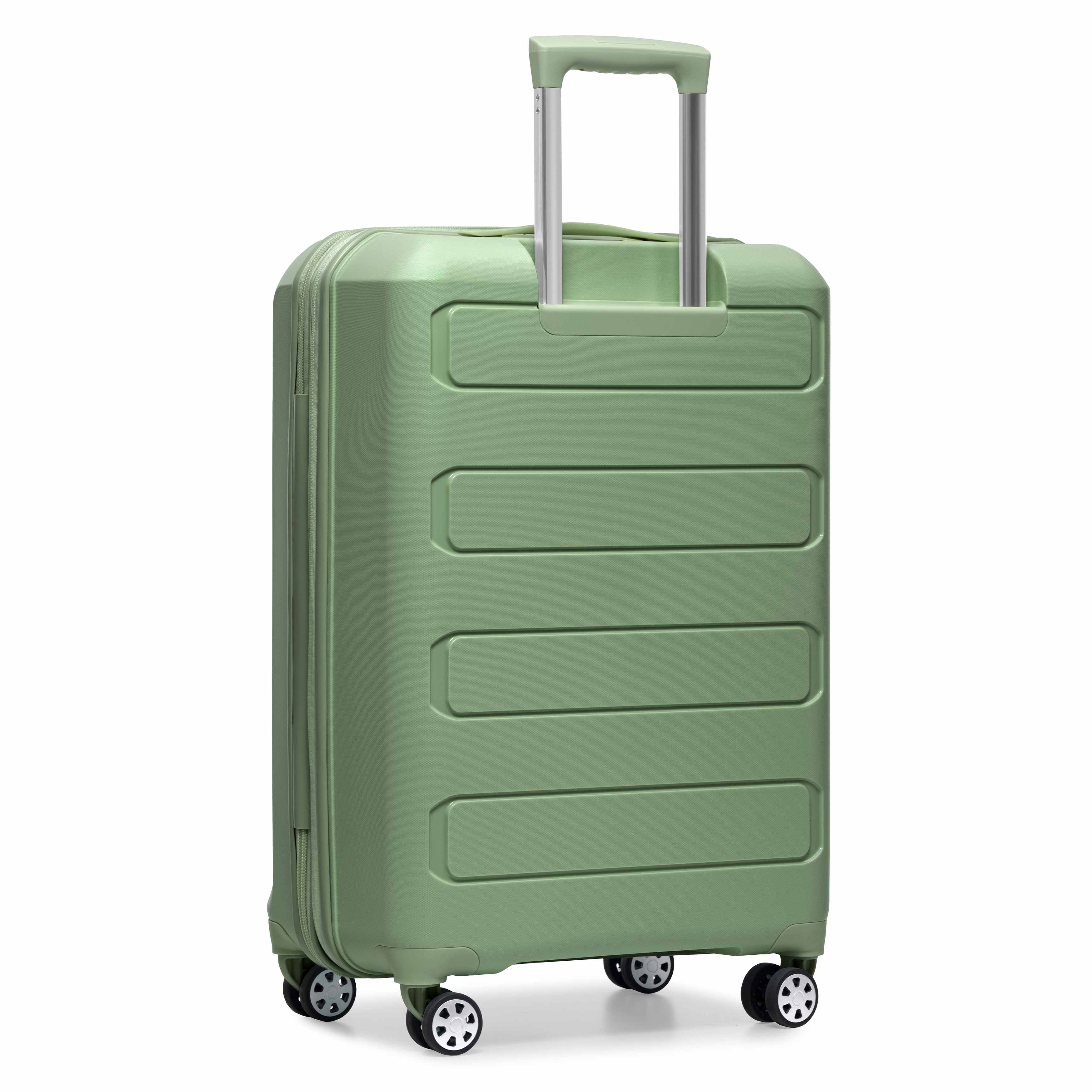 Pagosa 3 Piece Luggage Set - Lightweight Spinner Suitcase with TSA Lock - Perfect for Travel, Business Trips & Vacations