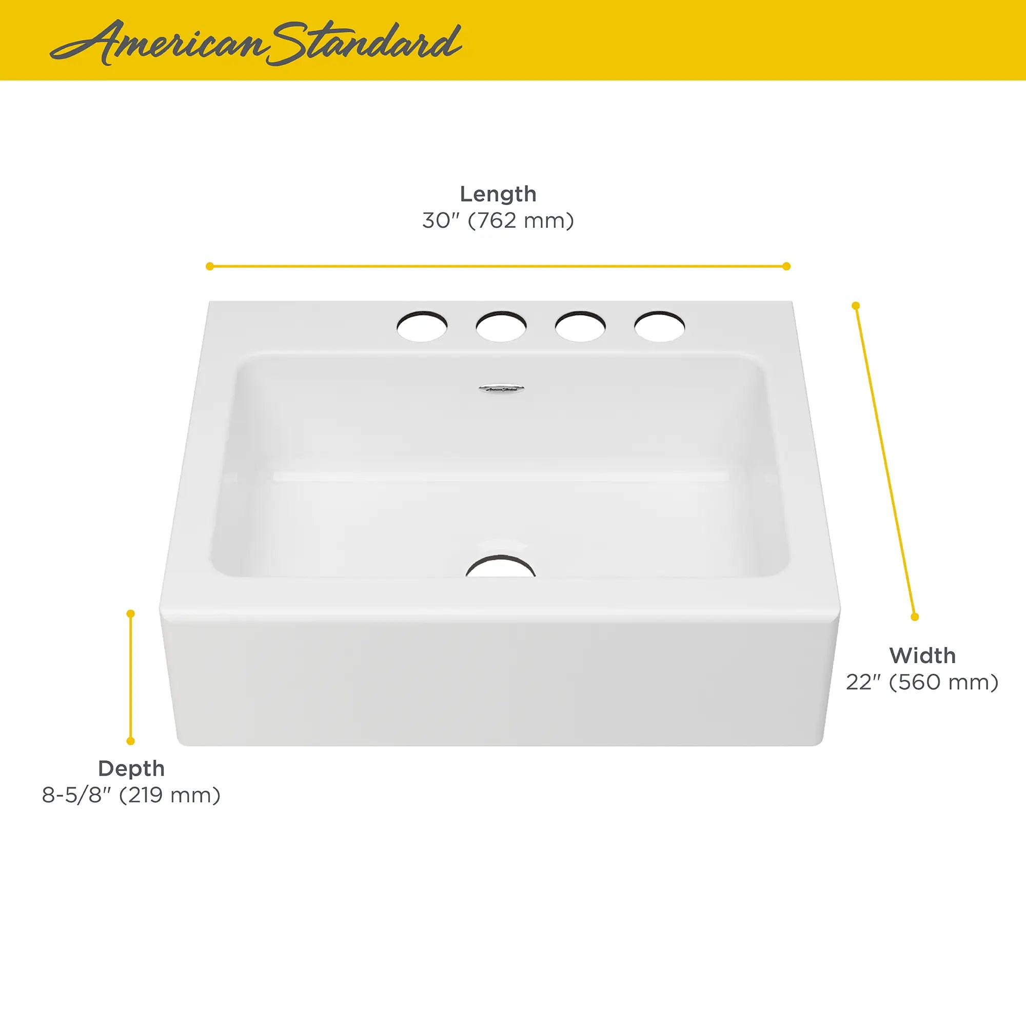 Delancey 30 x 22 Inch Undermount Farmhouse Kitchen Sink - Heavy Duty Cast Iron Single Bowl with 4 Hole Faucet Drilling - Perfect for Rustic, Modern & Farmhouse Style Kitchens