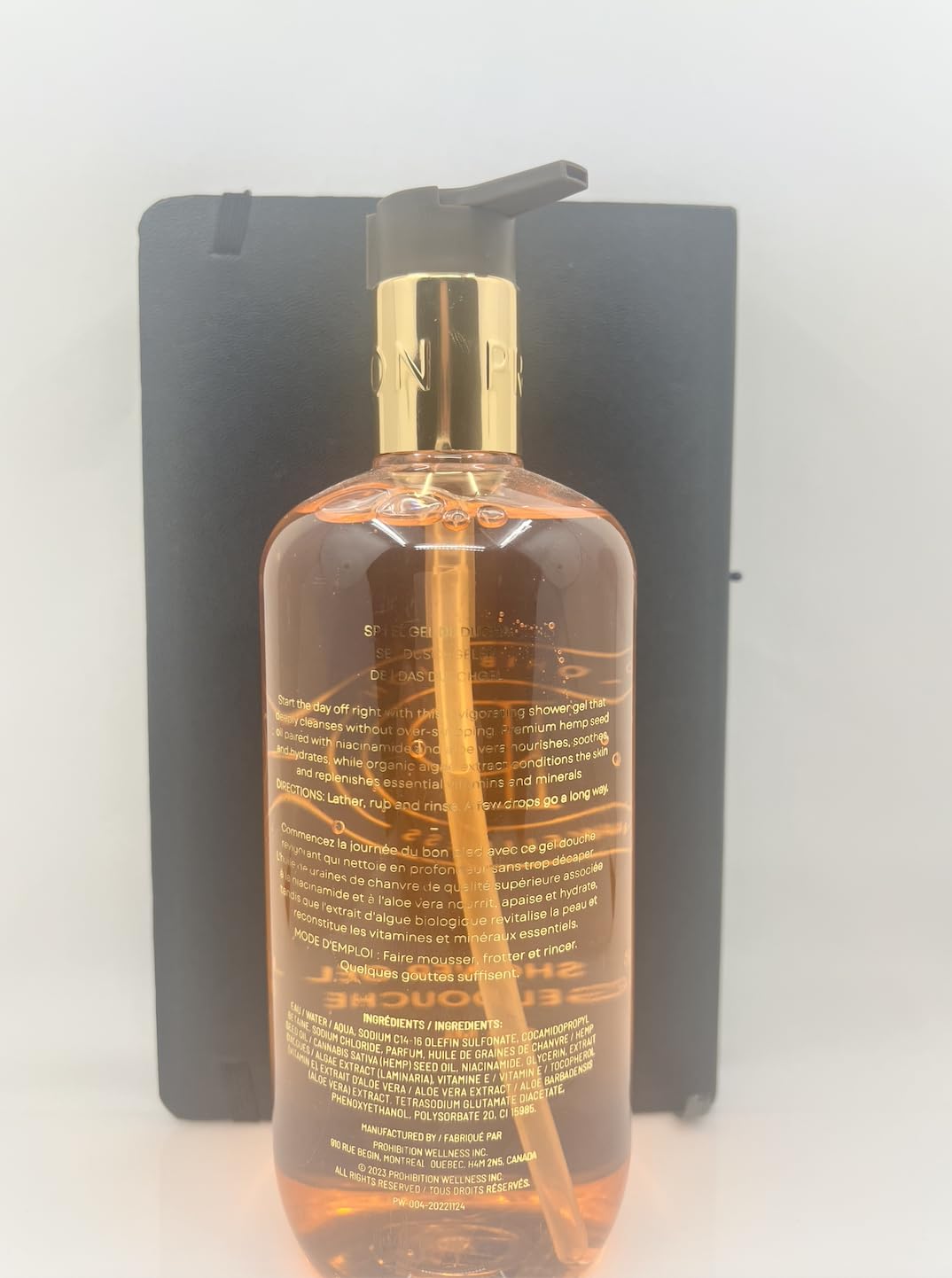 Prohibition Wellness The Body Wellness Set - Hydrating Shower Gel & Nourishing Body Lotion for Dry Skin | Moisturizing Body Wash for Women & Men | Perfect for Daily Skincare Routine & Spa-Like Bath Experience