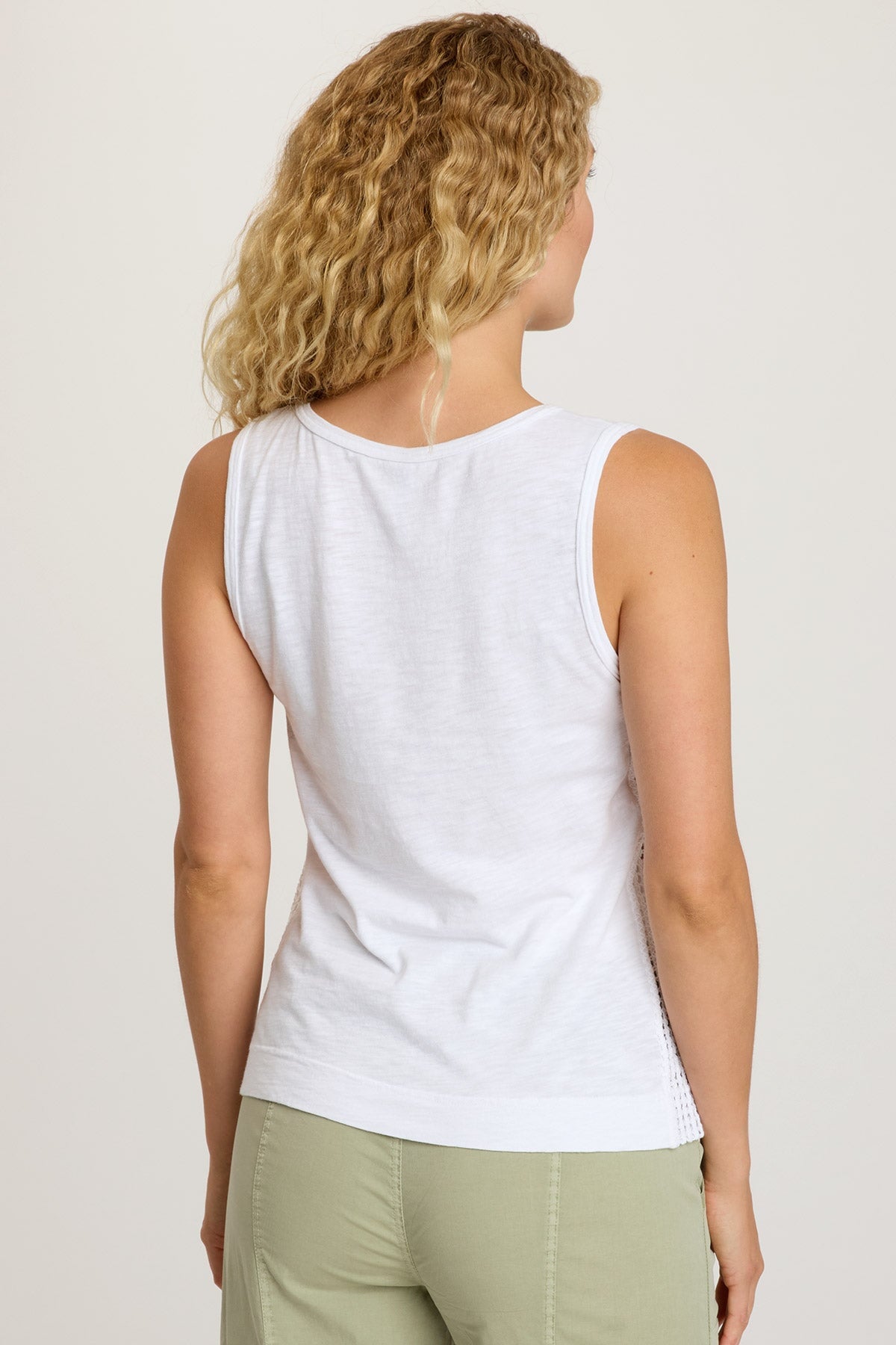Gidget Tank Top for Women - Soft & Comfortable White Basic Tee - Perfect for Casual Wear, Layering & Summer Outfits