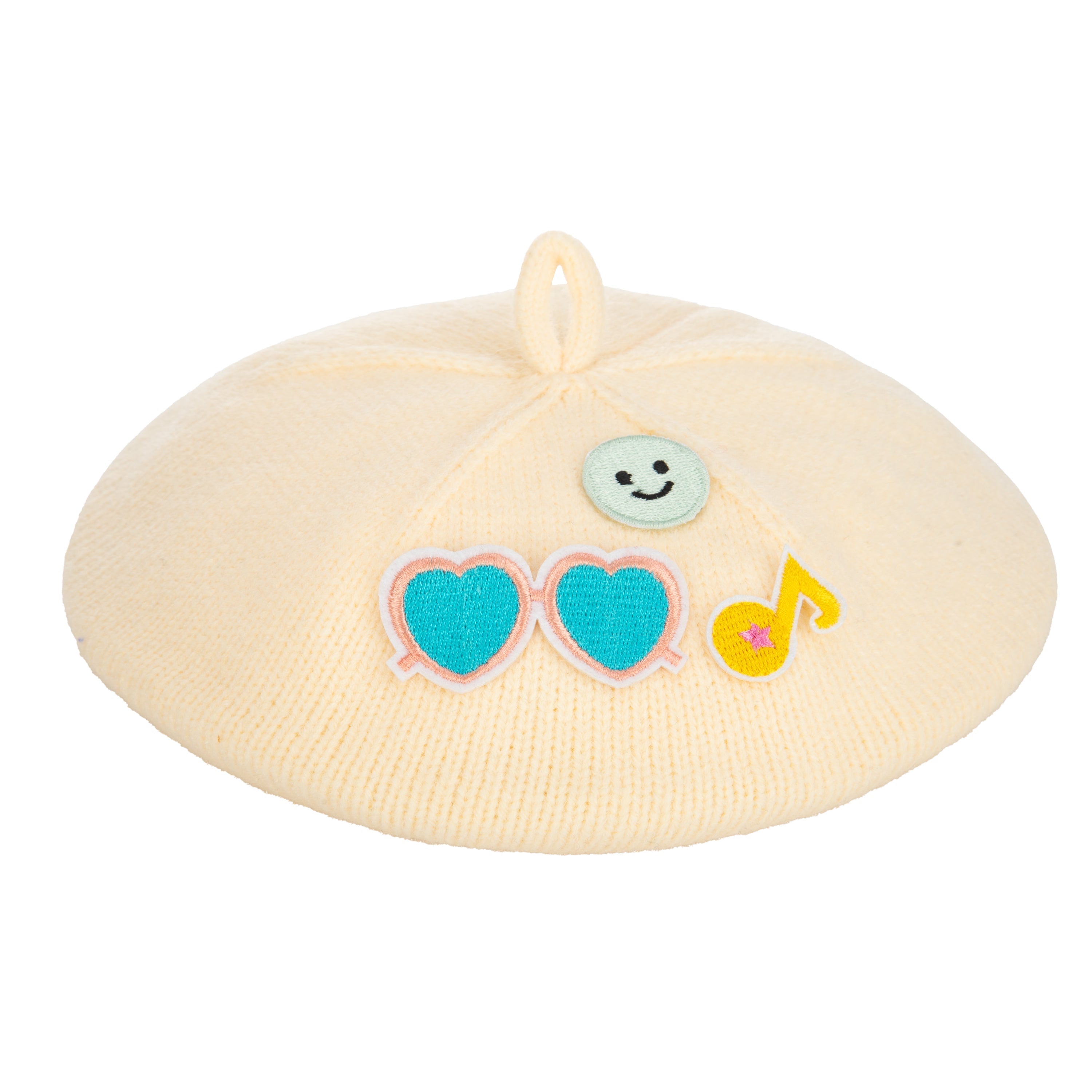 Kids Knit Beret Hat - Soft Warm Winter Beanie for Girls & Boys - Perfect for School, Outdoor Activities & Fashion Accessories