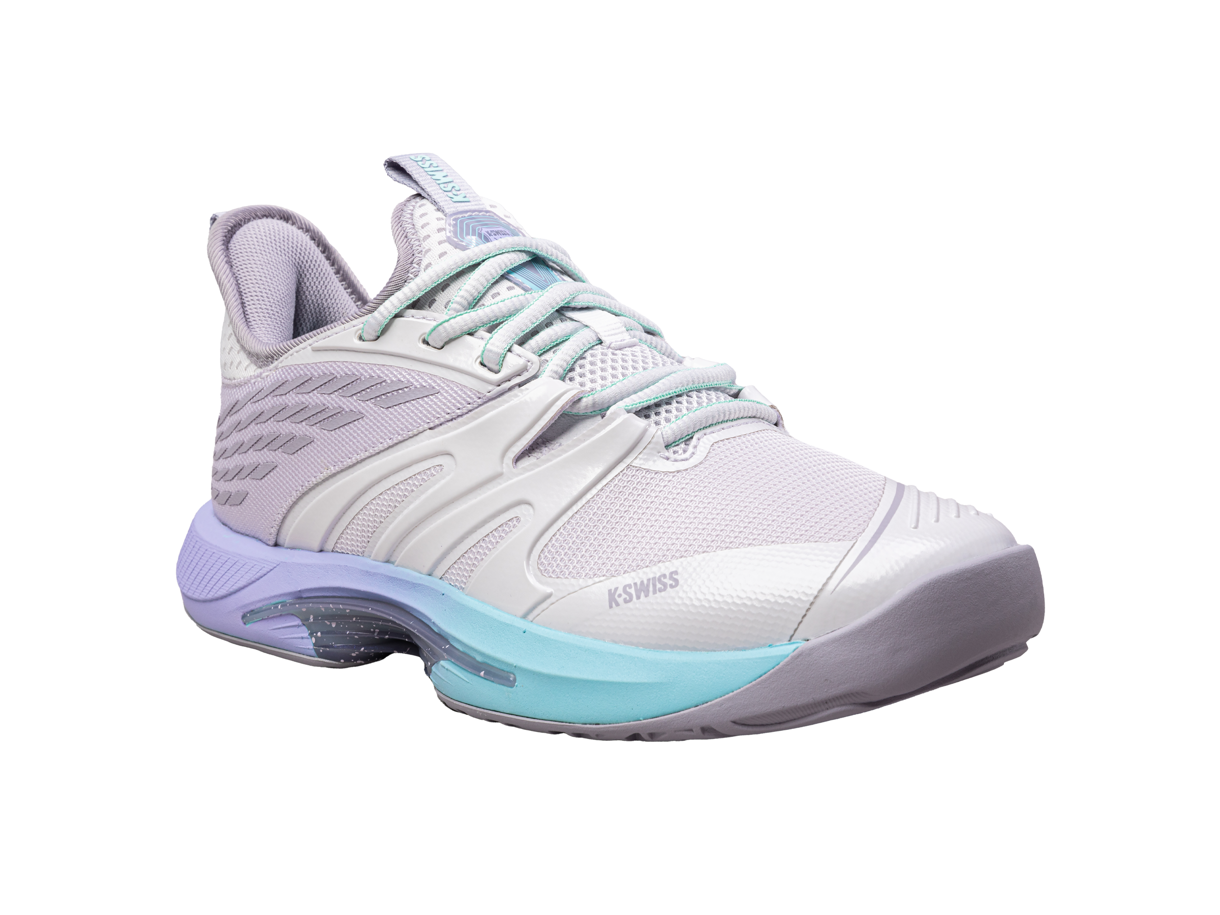SPEEDTRAC Running Shoes 97392 020 M - Nimbus Cloud/Lilac Gray/Neon Purple Color | Lightweight Athletic Shoes for Men | Perfect for Jogging, Gym Workouts & Daily Wear