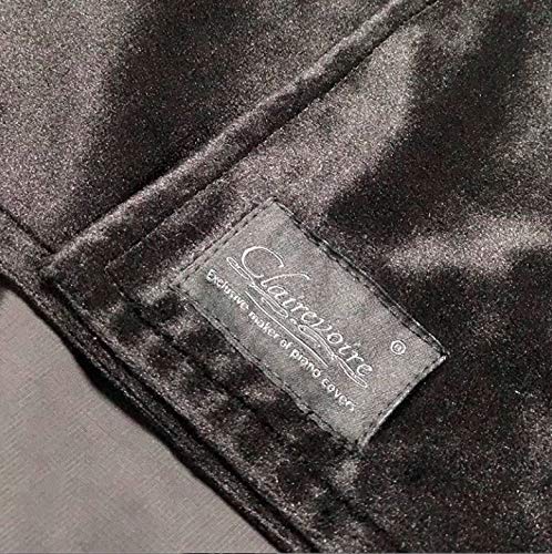 Yamaha Grand Piano Cover - Waterproof & Dustproof Velvet Keyboard Cover for 6’7” Yamaha C5 Piano (Charcoal Black) - Perfect for Home, Studio & Stage Protection