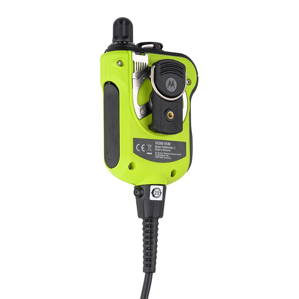 Motorola PMMN4106D Remote Speaker Microphone - Two-Way Radio Accessory for Clear Communication | Perfect for Security, Construction & Outdoor Adventures